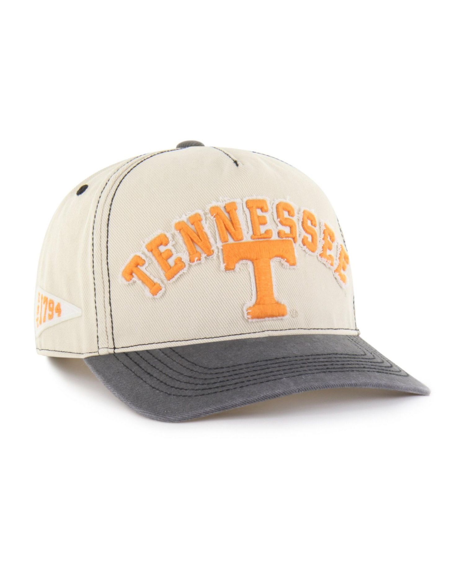 Men's and Women's '47 Tan/Black Tennessee Volunteers Well-Worn Calderwood Hitch Adjustable Hat