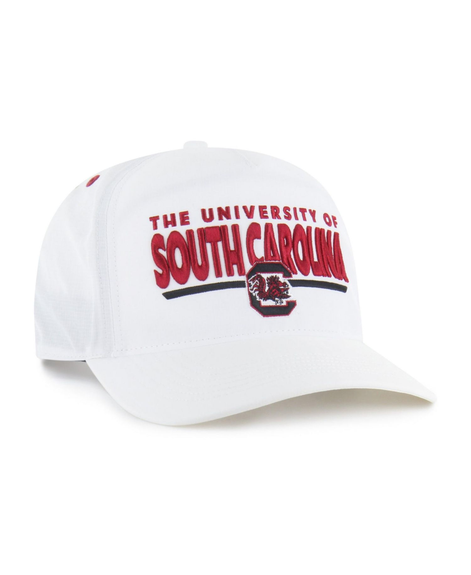 Men's and Women's '47 White South Carolina Gamecocks brrr&deg; Expressway Hitch Adjustable Hat