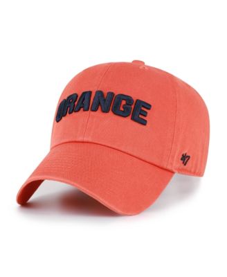Men's and Women's '47  Syracuse Orange Orange Clean Up Adjustable Hat