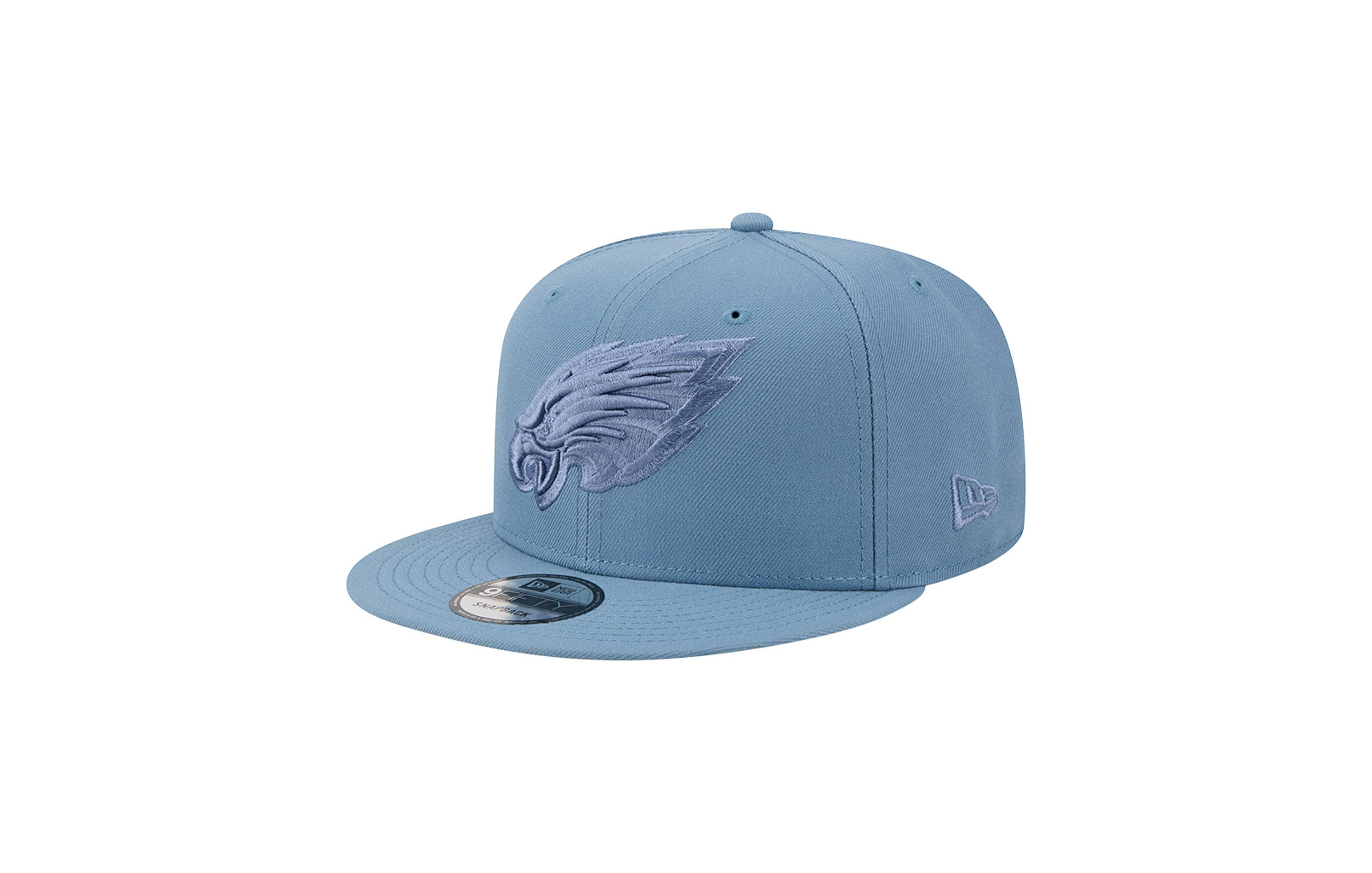 New Era Men's Blue Philadelphia Eagles Color Pack 9FIFTY Snapback Hat