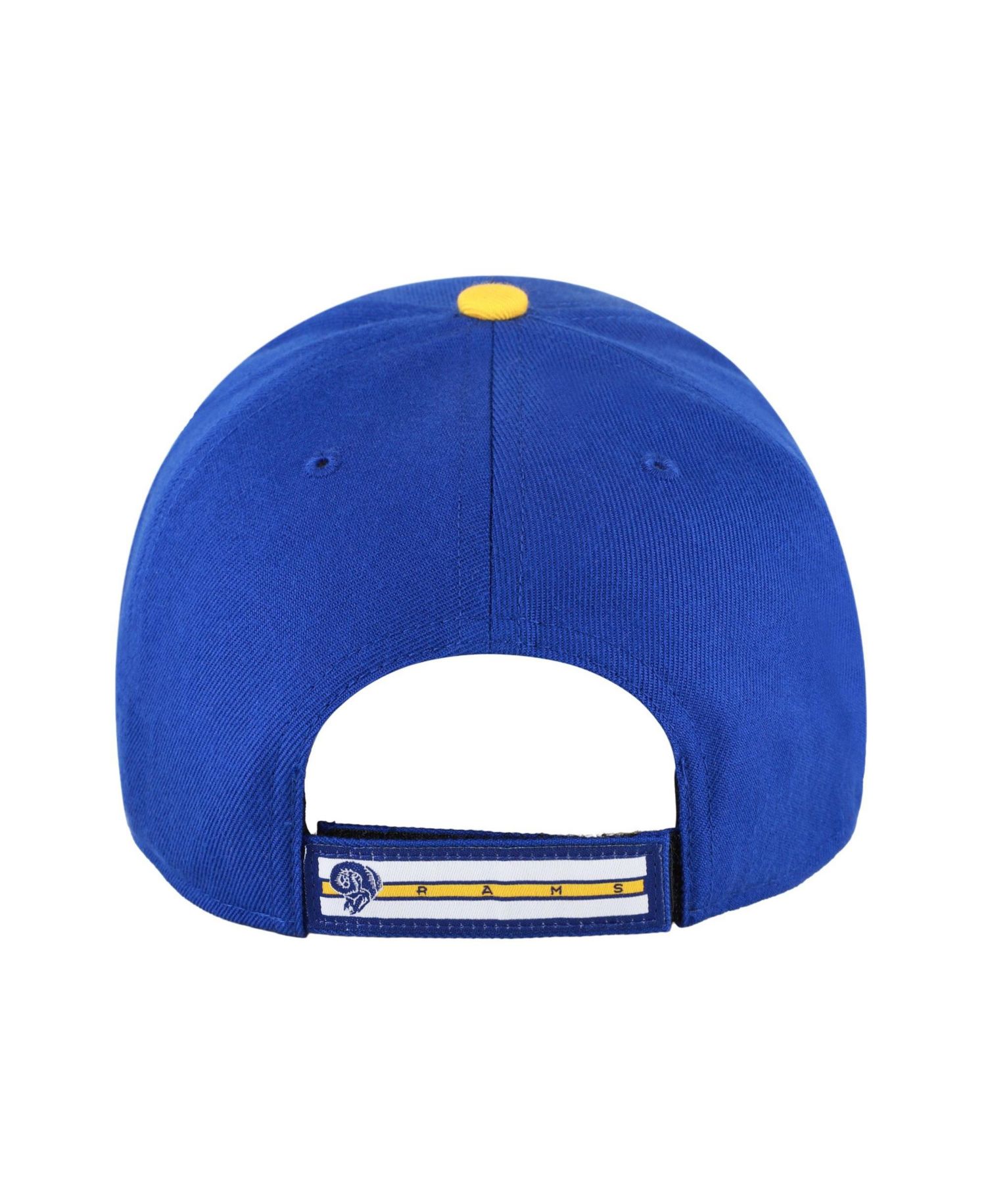 Men's '47 Royal Los Angeles Rams Throwback MVP Adjustable Hat