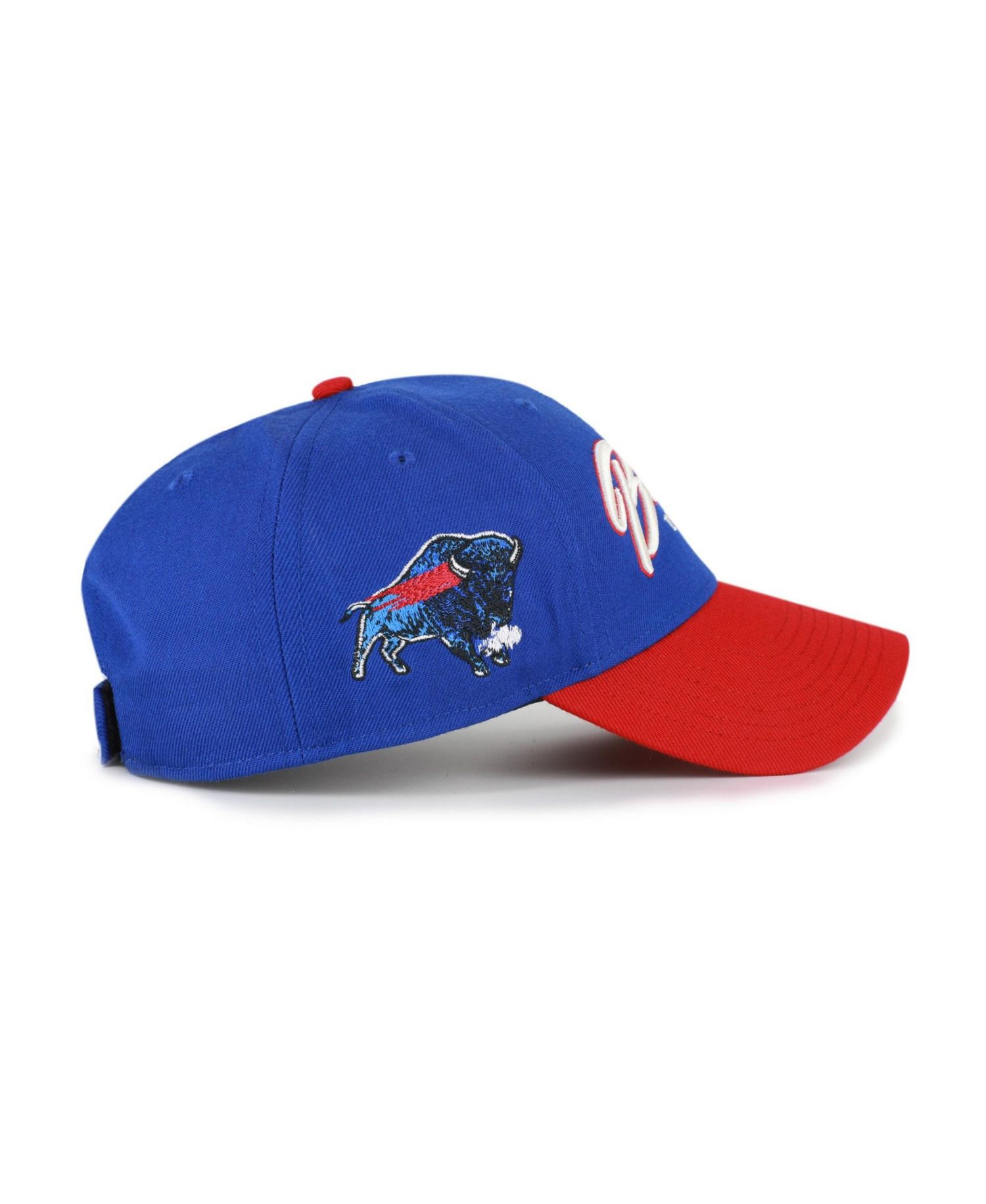Men's '47 Royal Buffalo Bills Throwback MVP Adjustable Hat