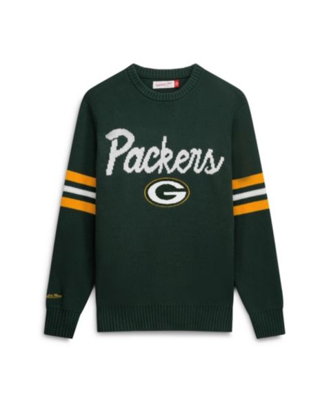 Мужской свитер Mitchell & Ness Green Green Bay Packers Head Coach
