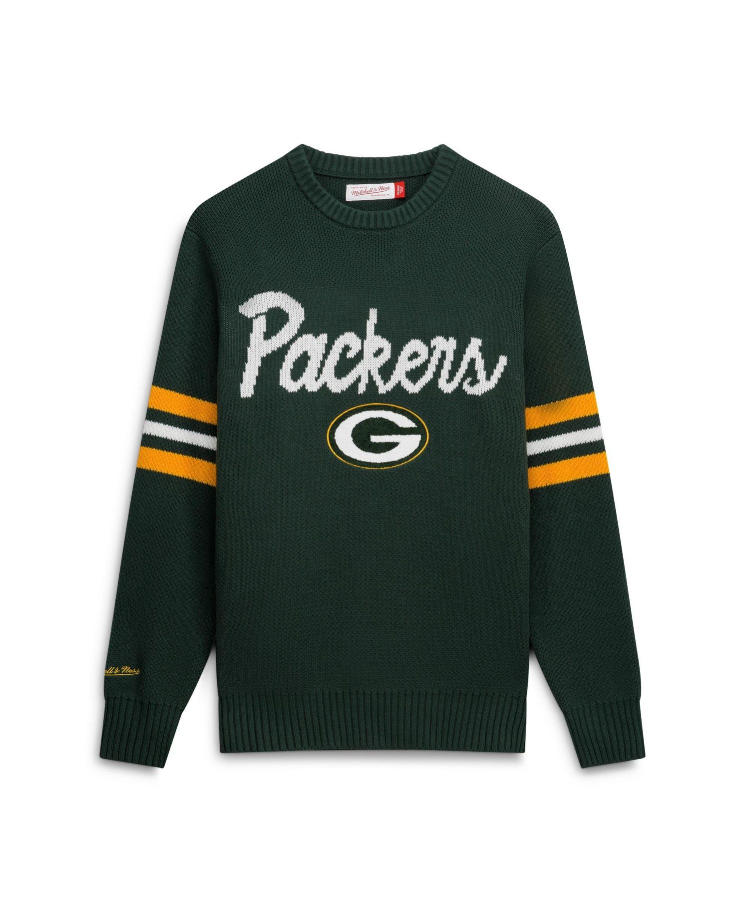 Men's Green Green Bay Packers Head Coach Sweater