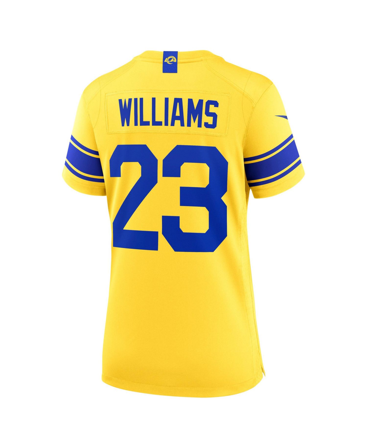 Women's Kyren Williams Los Angeles Rams Classic Sol Game Jersey