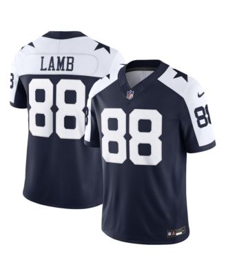 Men's CeeDee Lamb Navy Dallas Cowboys Alternate Vapor F.U.S.E. Stitched Limited Jersey
