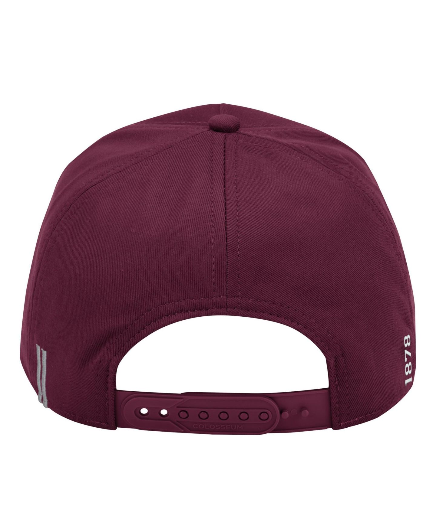 Мужская кепка Colosseum Maroon Mississippi State Bulldogs Hits the Road Podium Adjustable Hat — фото 4