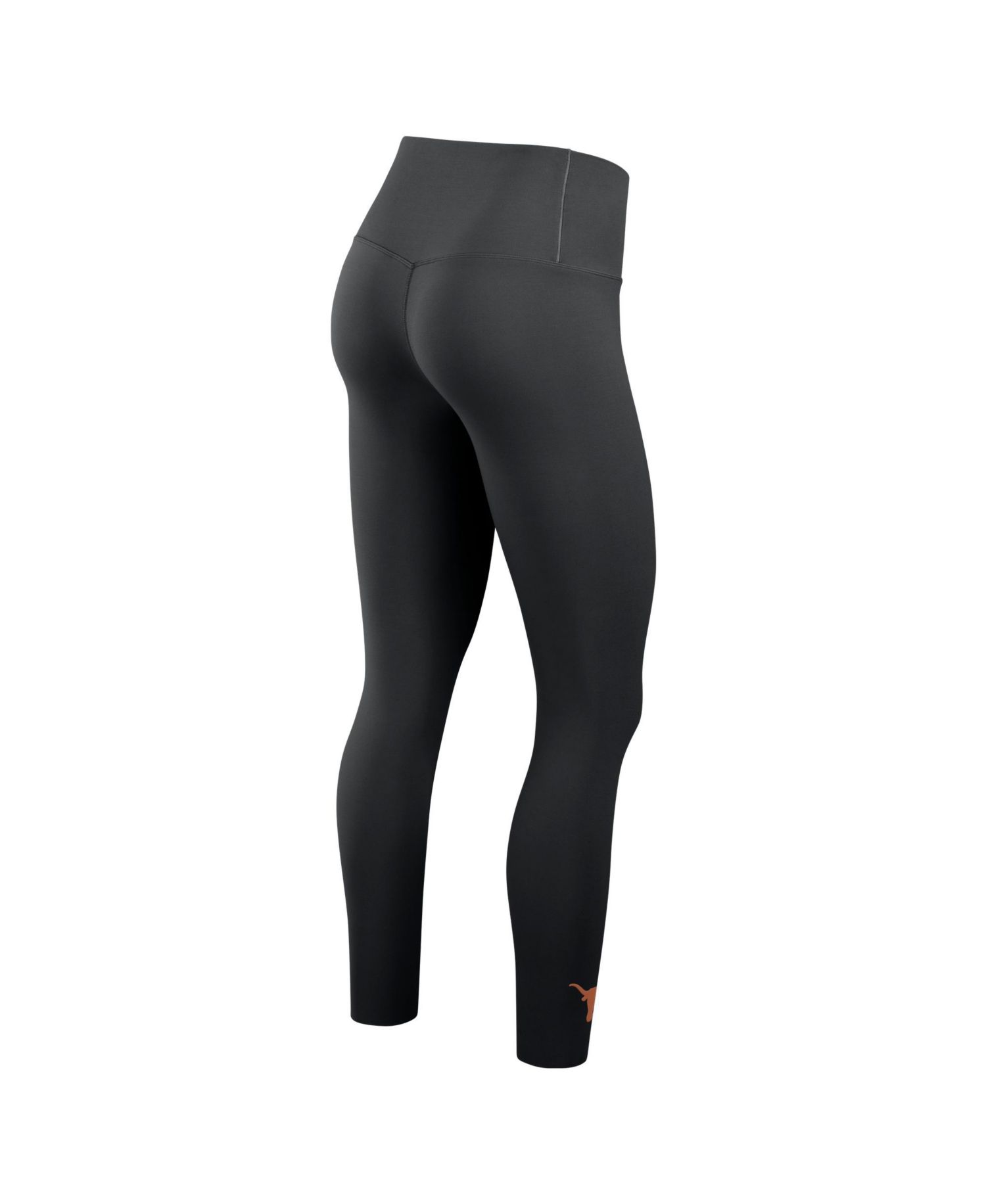 Women's Black Texas Longhorns Zenvy High Rise Dri-FIT 7/8 Leggings