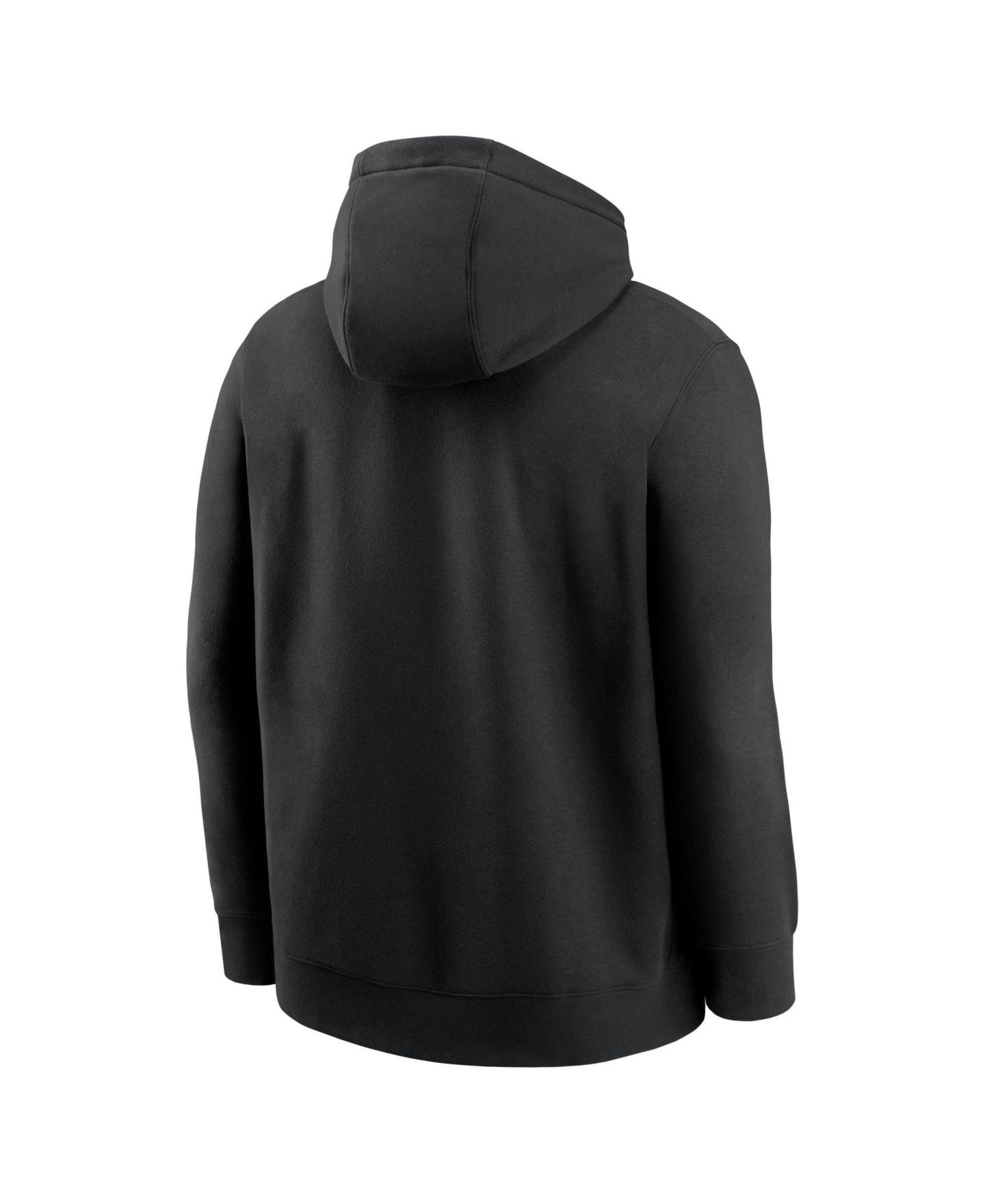 Мужское худи Nike Black Ohio State Buckeyes Primetime Arched Club Fleece Pullover — фото 3