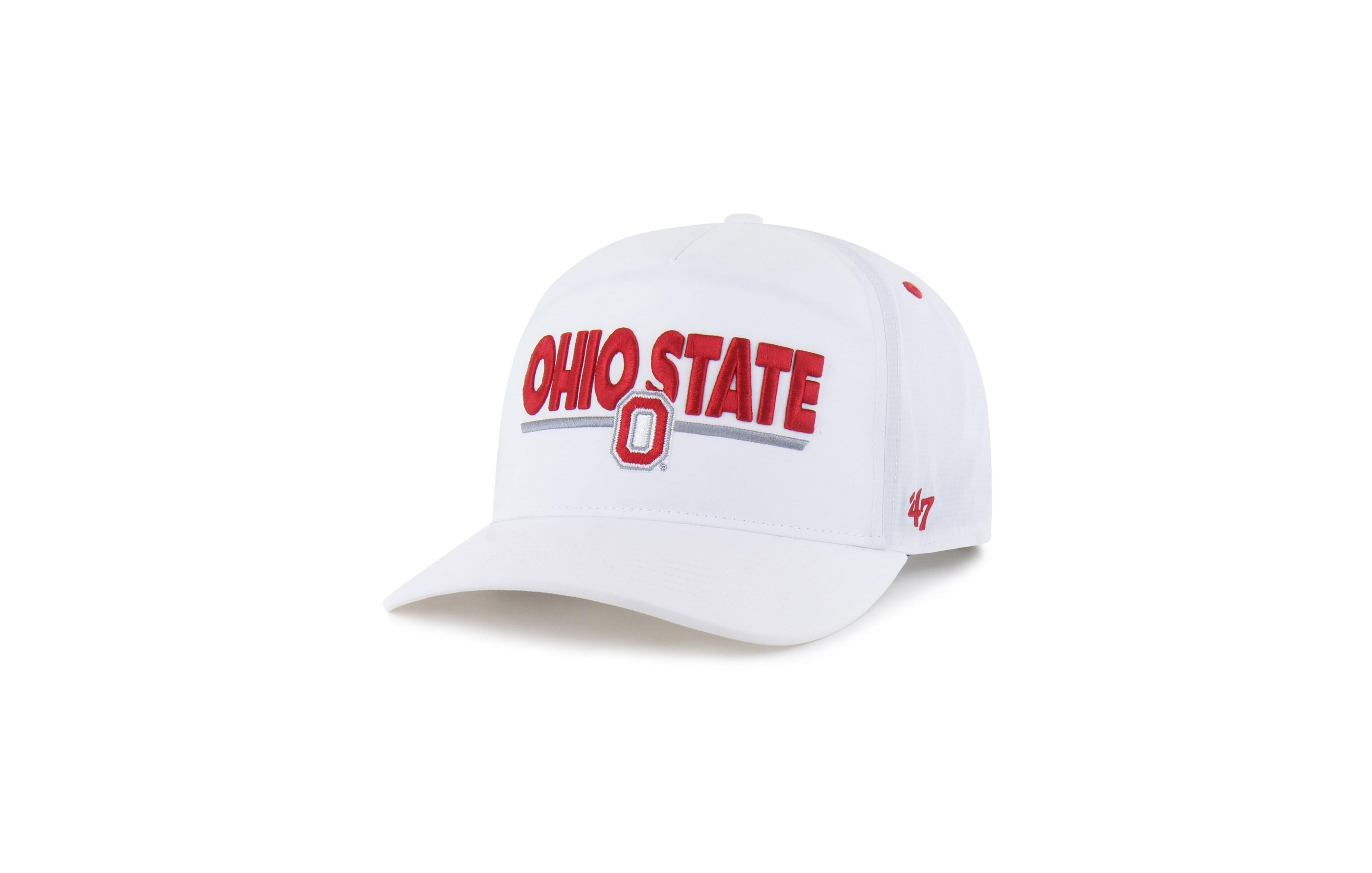 '47 Brand Men's and Women's White Ohio State Buckeyes brrr° Expressway Hitch Adjustable Hat