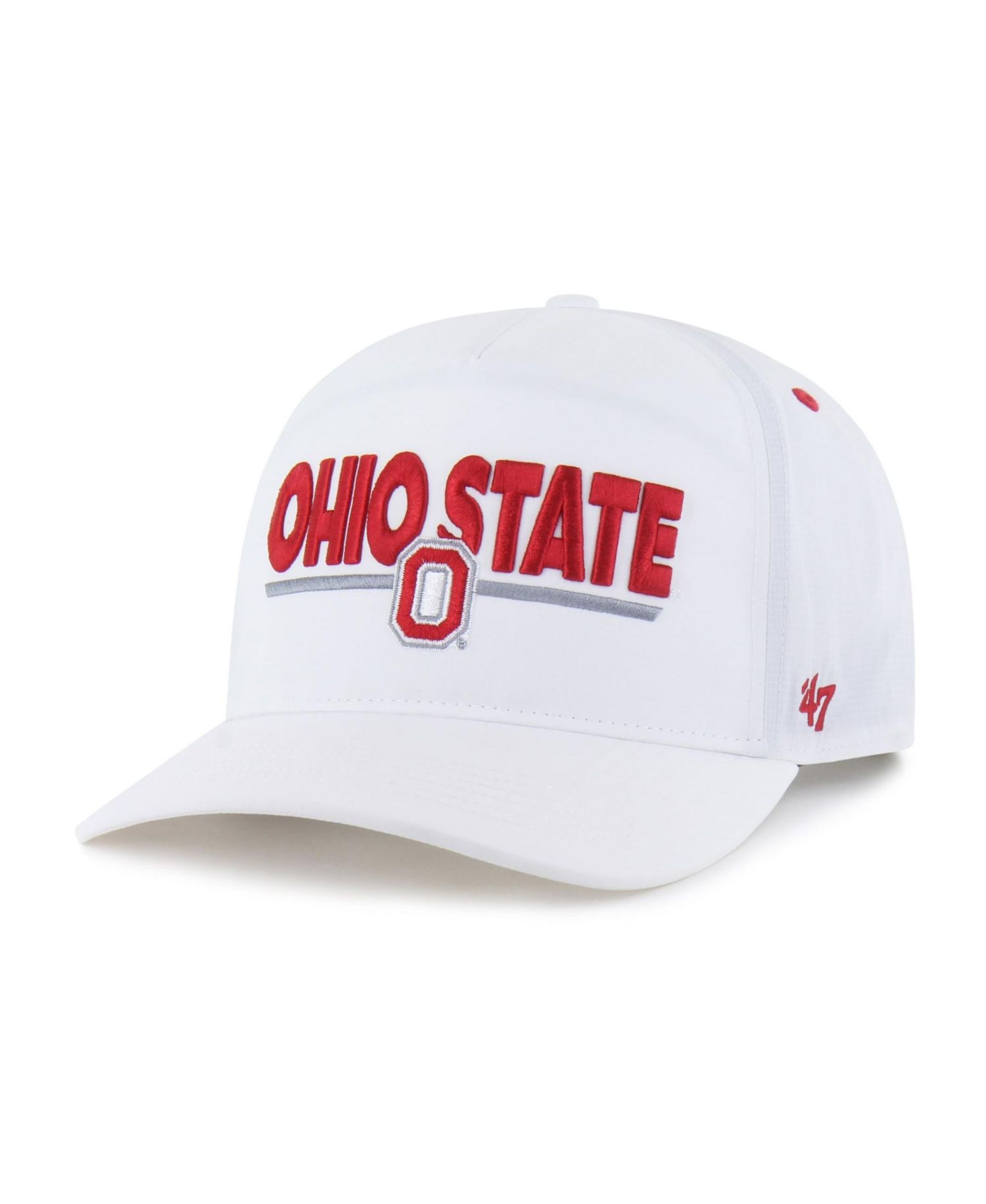 Men's and Women's '47 White Ohio State Buckeyes brrr&deg; Expressway Hitch Adjustable Hat