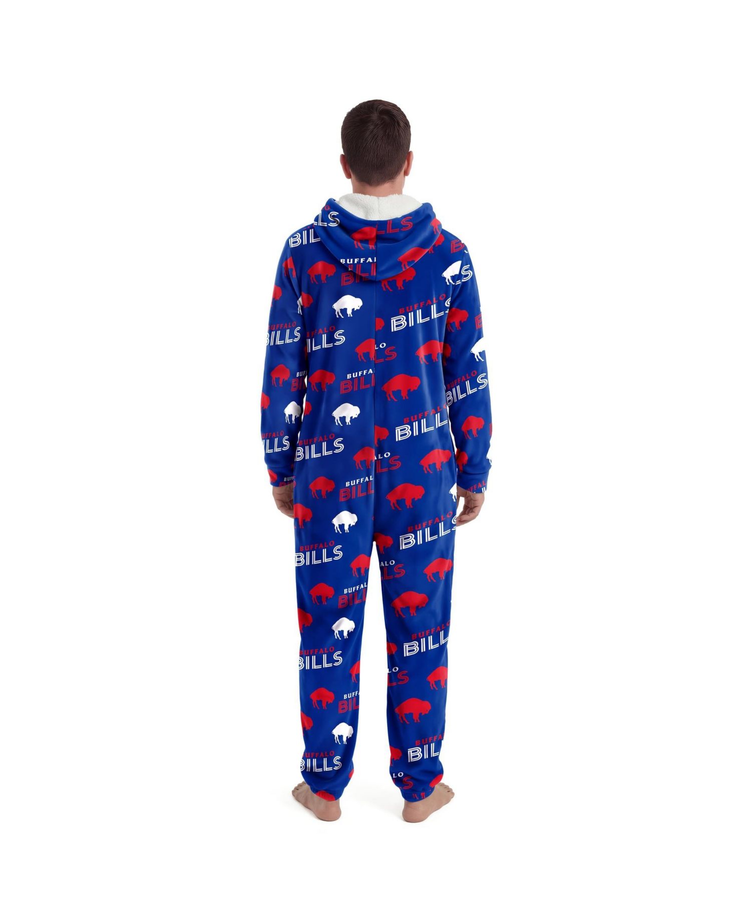 Men's and Women's Royal Buffalo Bills Sidekick Union Suit