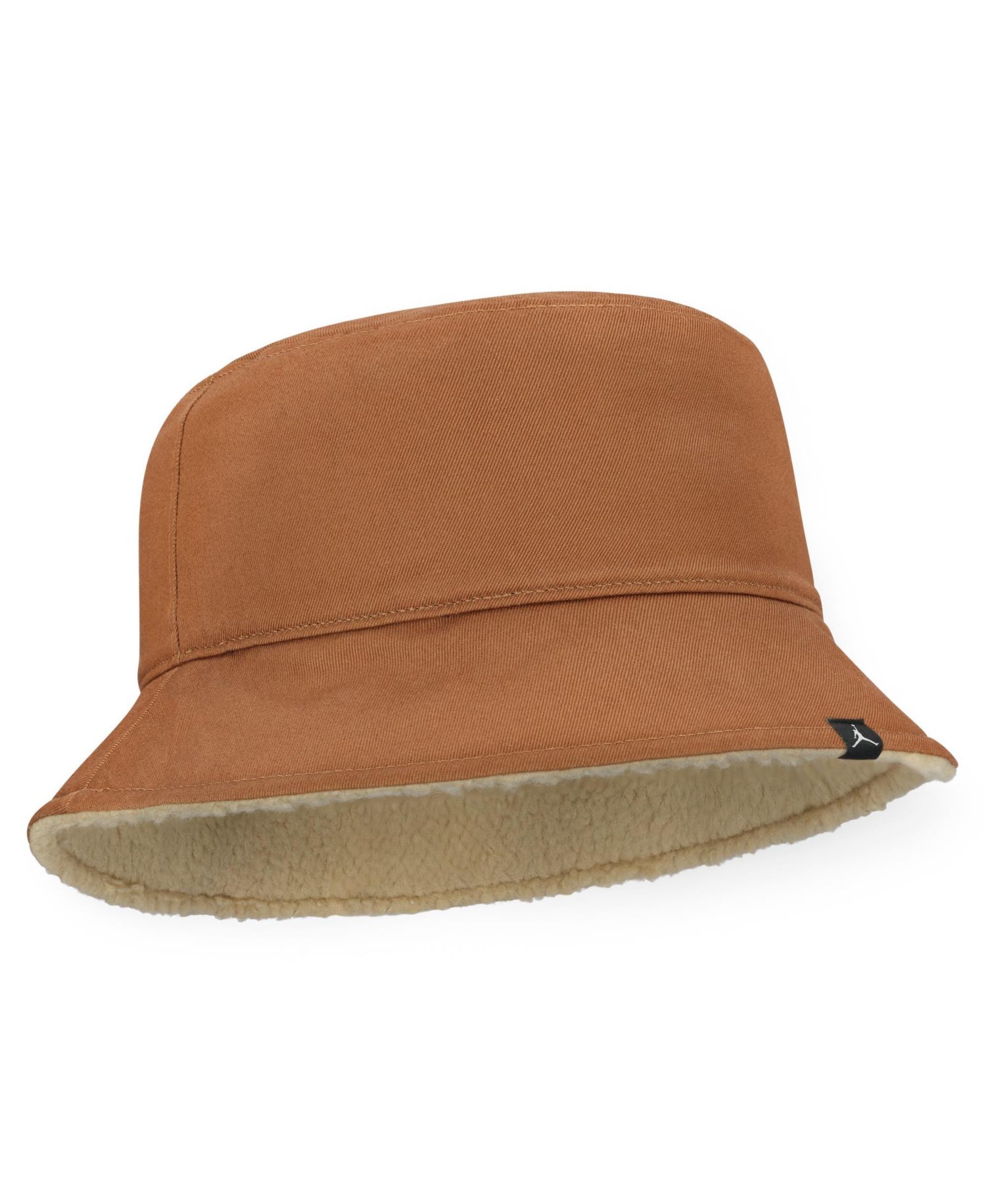 Men's and Women's Beige/Tan Michigan Wolverines Campus Prep Script Reversible Bucket Hat