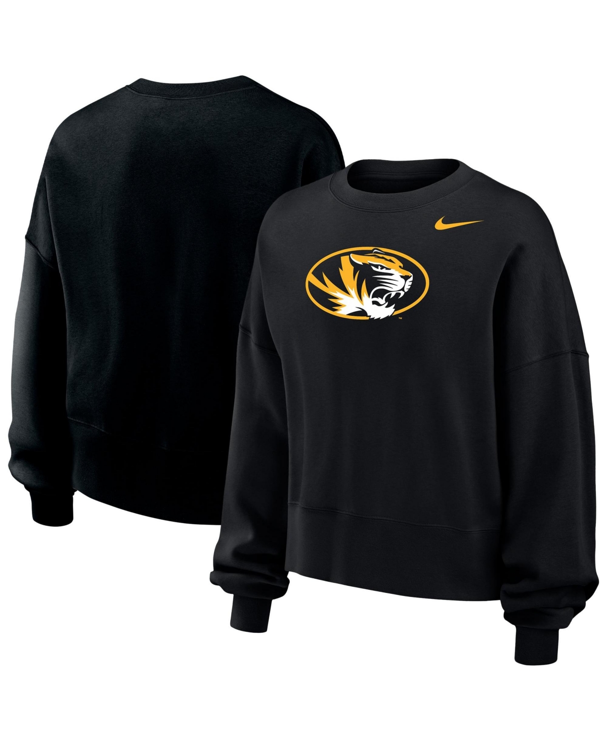 Nike Women's Black Missouri Tigers Phoenix Fleece Pullover Sweatshirt