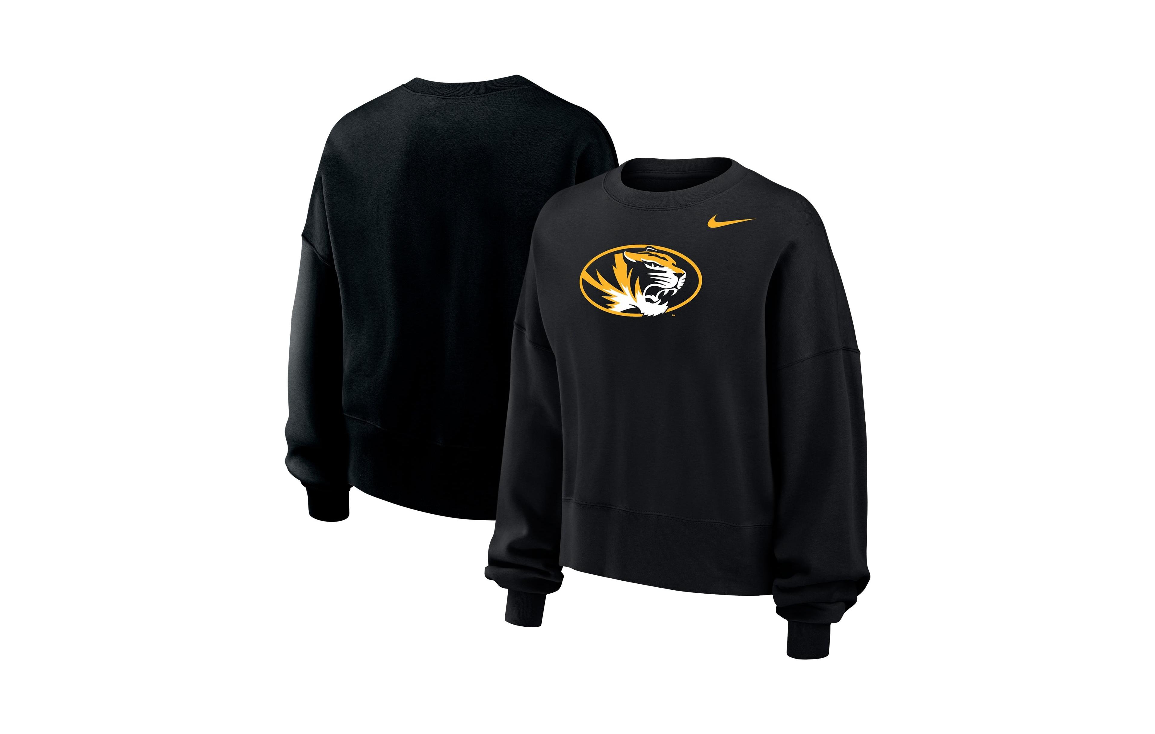 Nike Women's Black Missouri Tigers Phoenix Fleece Pullover Sweatshirt