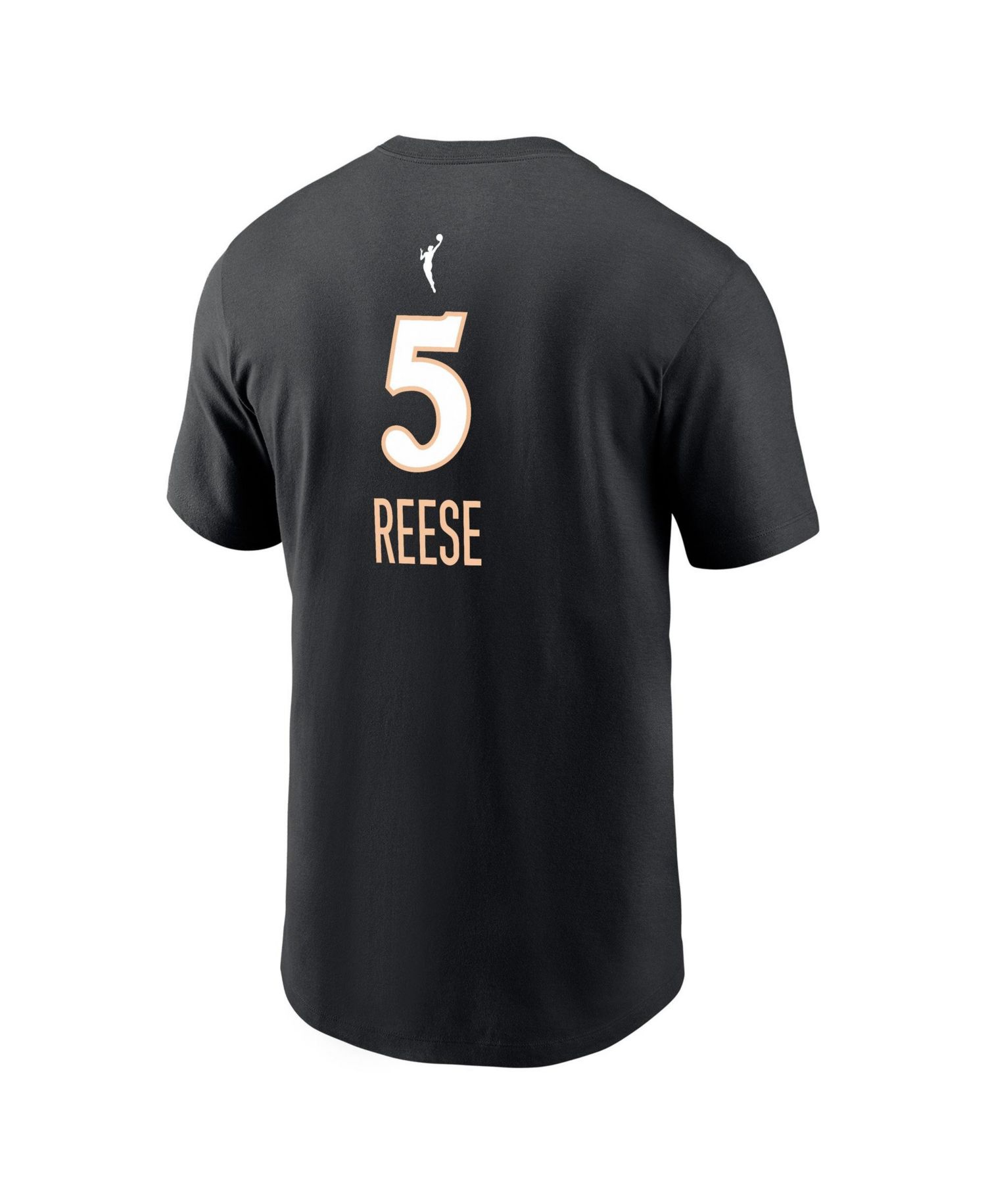 Men's Angel Reese Black Atlanta Dream Name & Number Rebel Edition T-Shirt