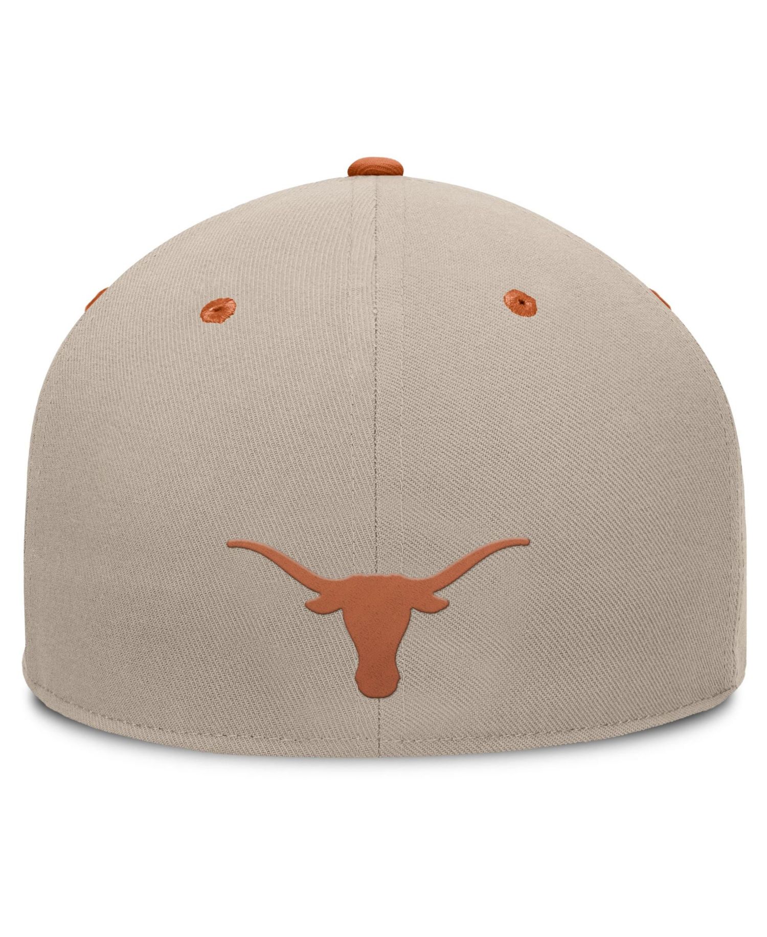 Men's Khaki/Texas Orange Texas Longhorns Colt Fitted Hat