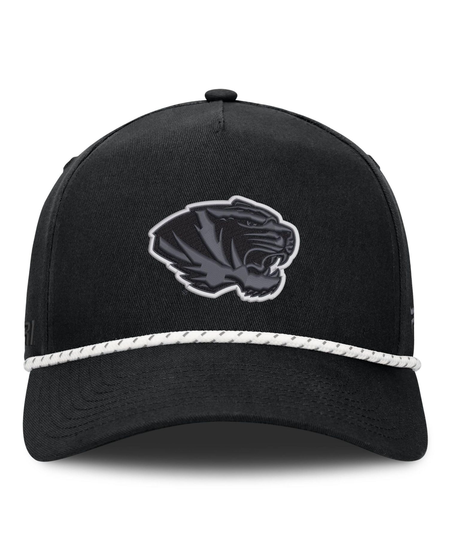 Men's Black Missouri Tigers Undertone Rope Adjustable Hat