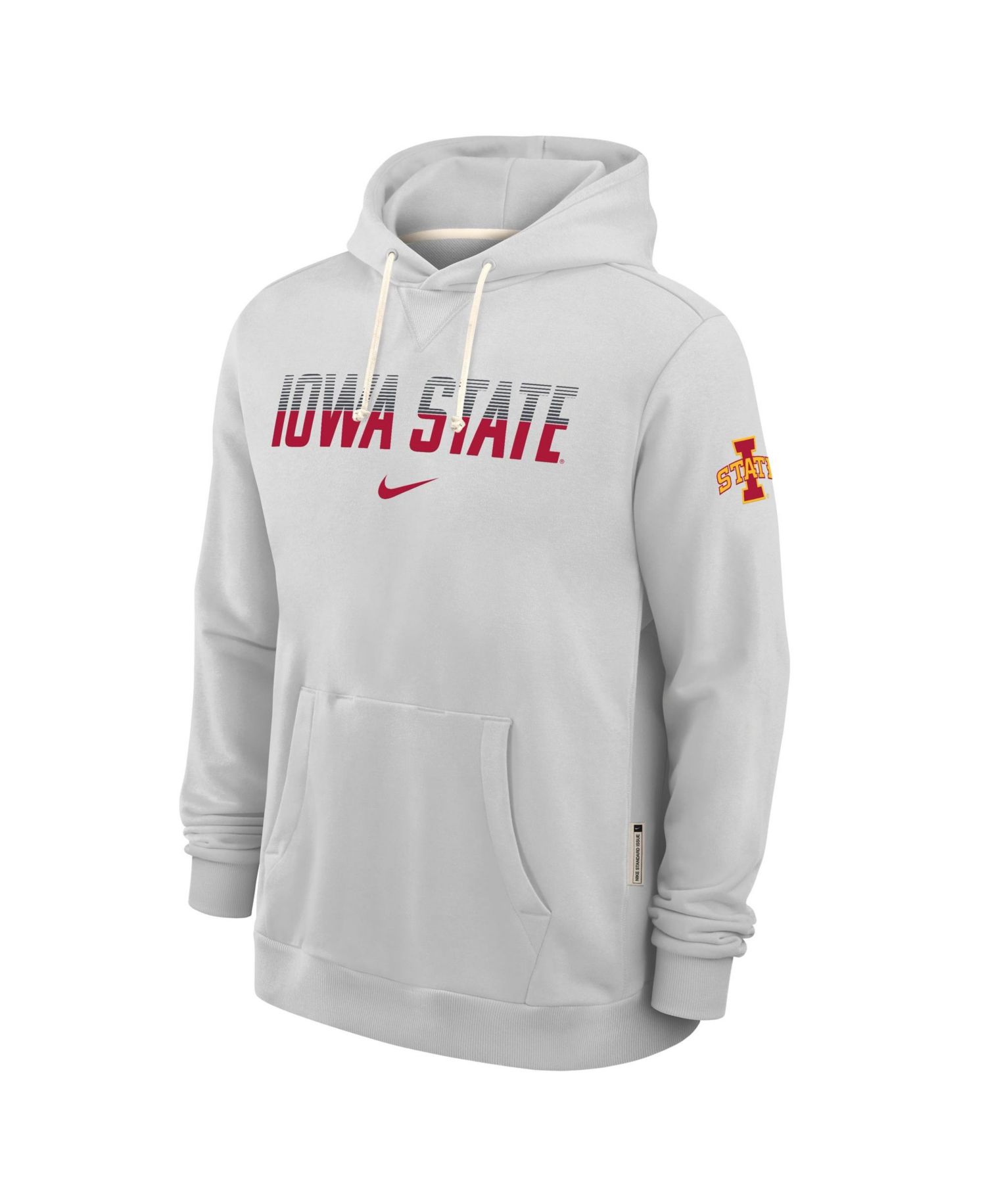 Men's Gray Iowa State Cyclones 2026 Sideline Standard Issue Dri-FIT Hoodie
