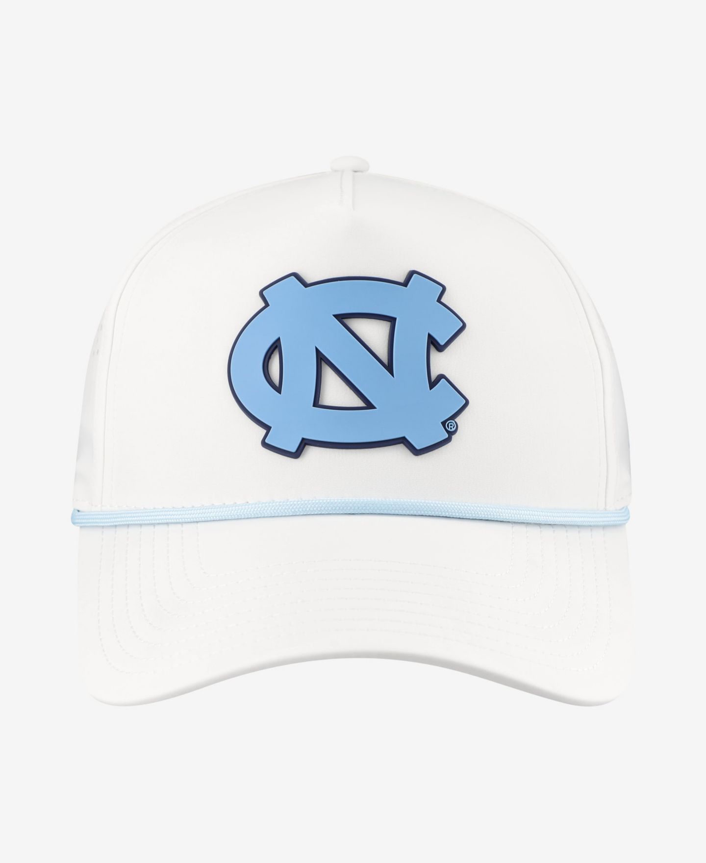 Мужские головные уборы Branded Bills White North Carolina Tar Heels Classic Adjustable Rope Hat — фото 4