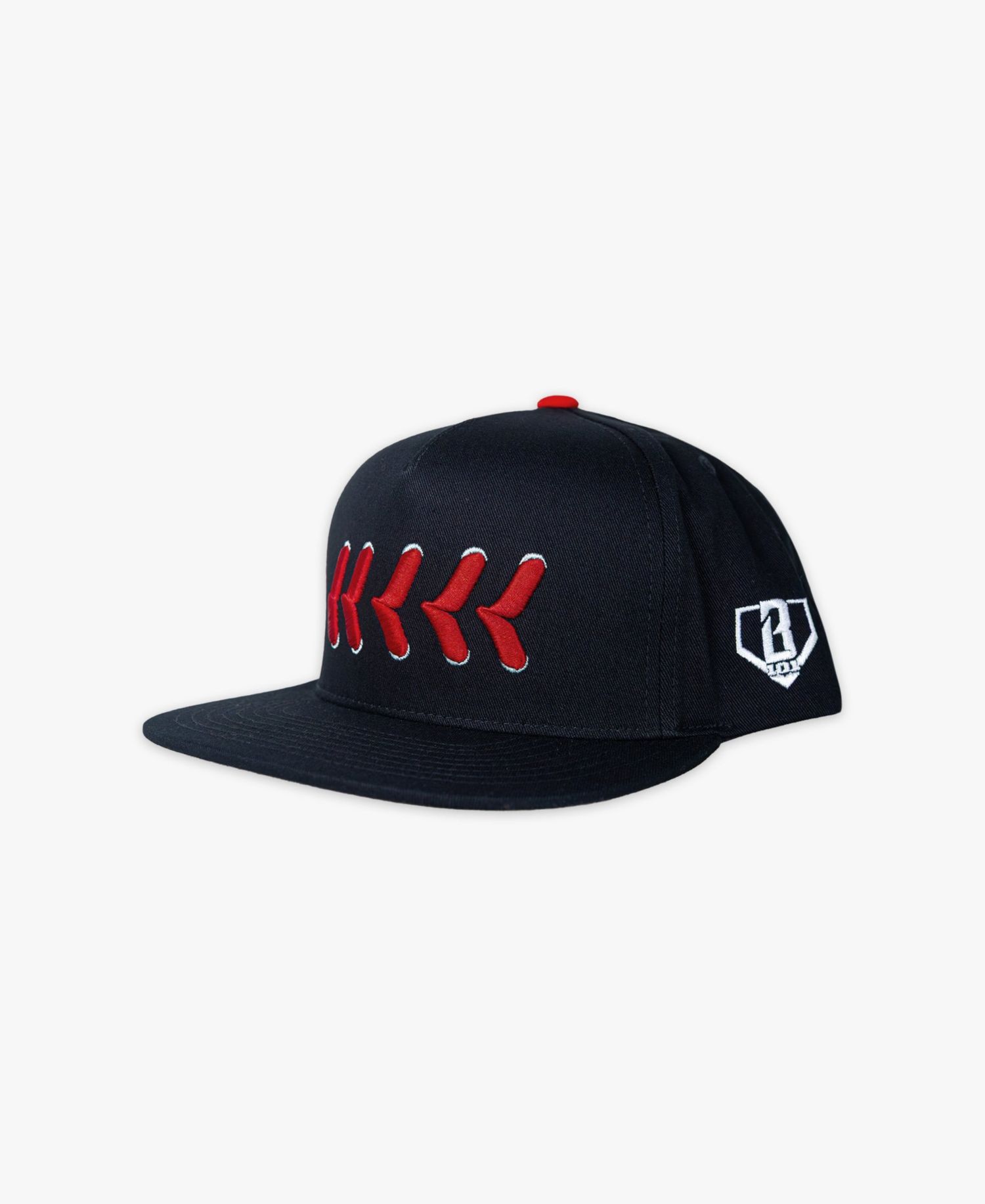 Big Boys and Girls Lifestyle 101 Black Seams Snapback Hat
