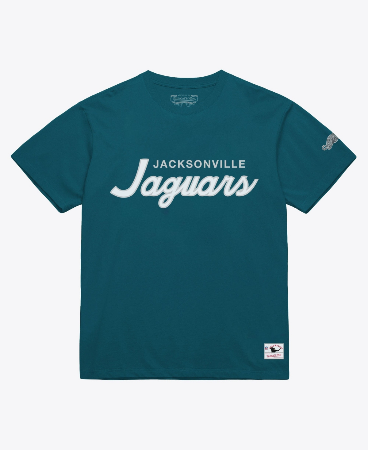 Mitchell & Ness Men's Teal Jacksonville Jaguars Head Coach Classic T-Shirt