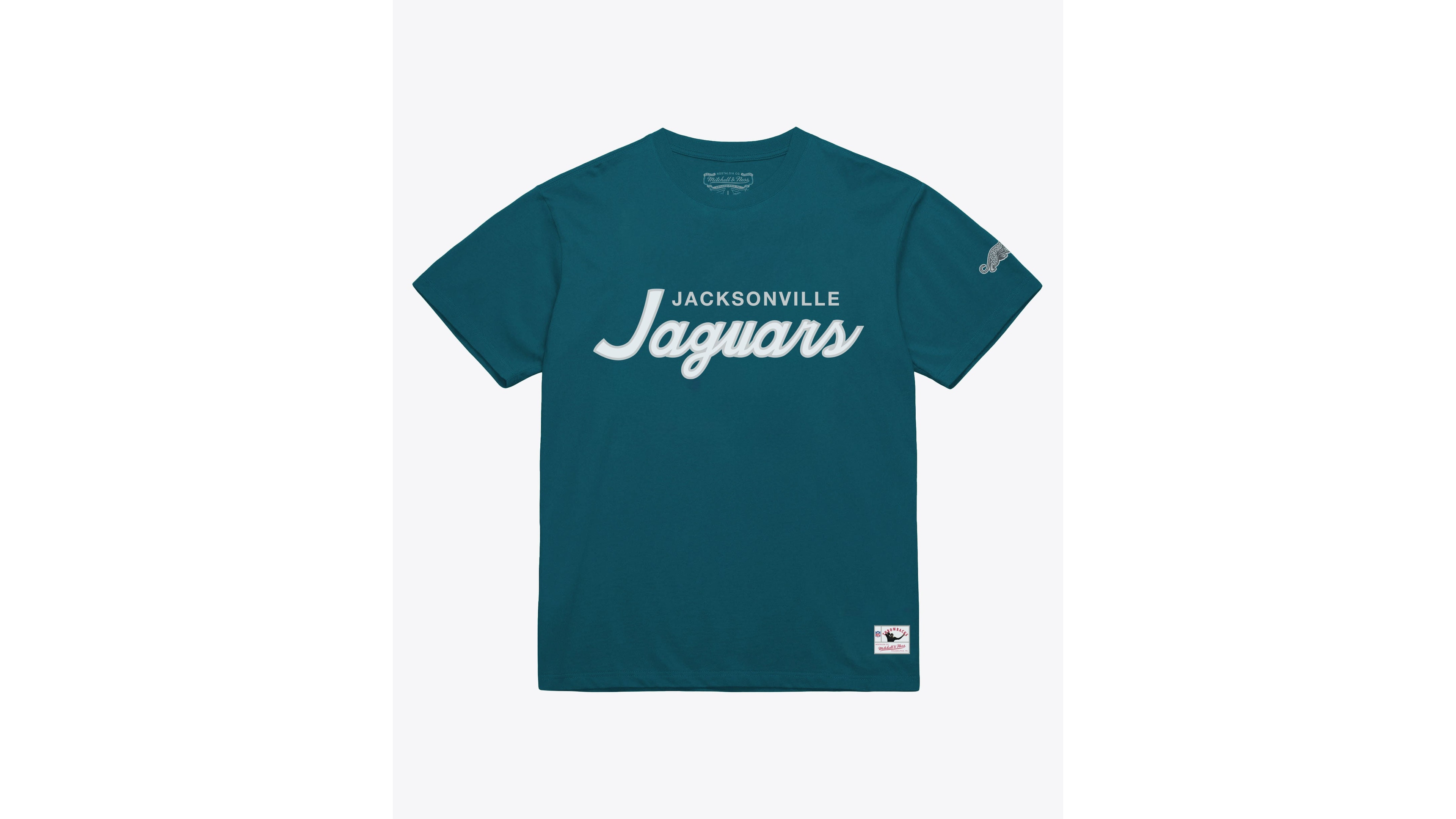 Mitchell & Ness Men's Teal Jacksonville Jaguars Head Coach Classic T-Shirt
