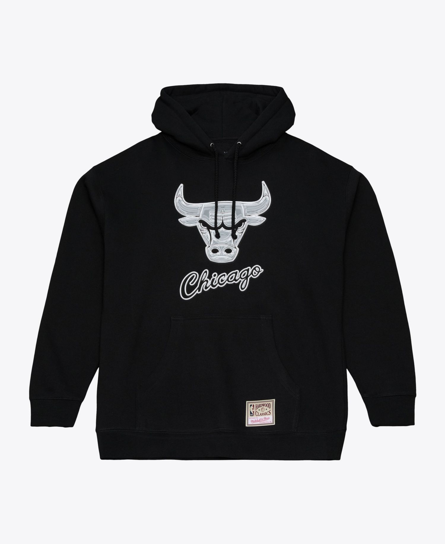 Men's Black Chicago Bulls Chrome Hoodie