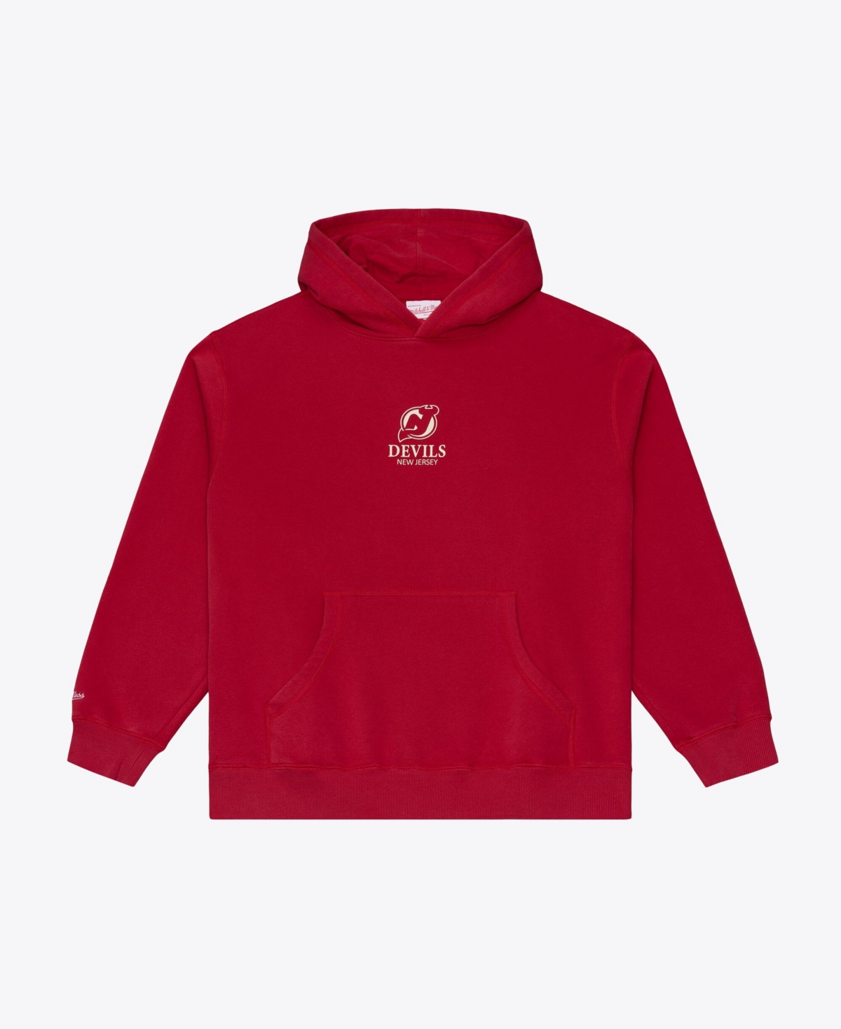 Mitchell & Ness Men's Scarlet New Jersey Devils Core Essentials Hoodie