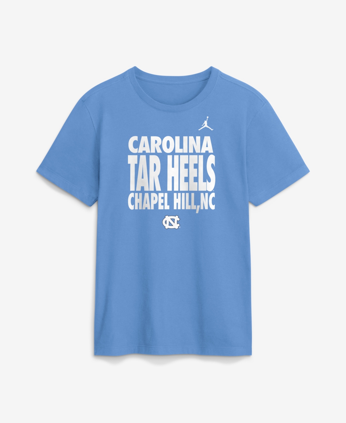 Jordan Men's Carolina Blue North Tar Heels 2026 Sideline Dri-fit Slogan T-Shirt