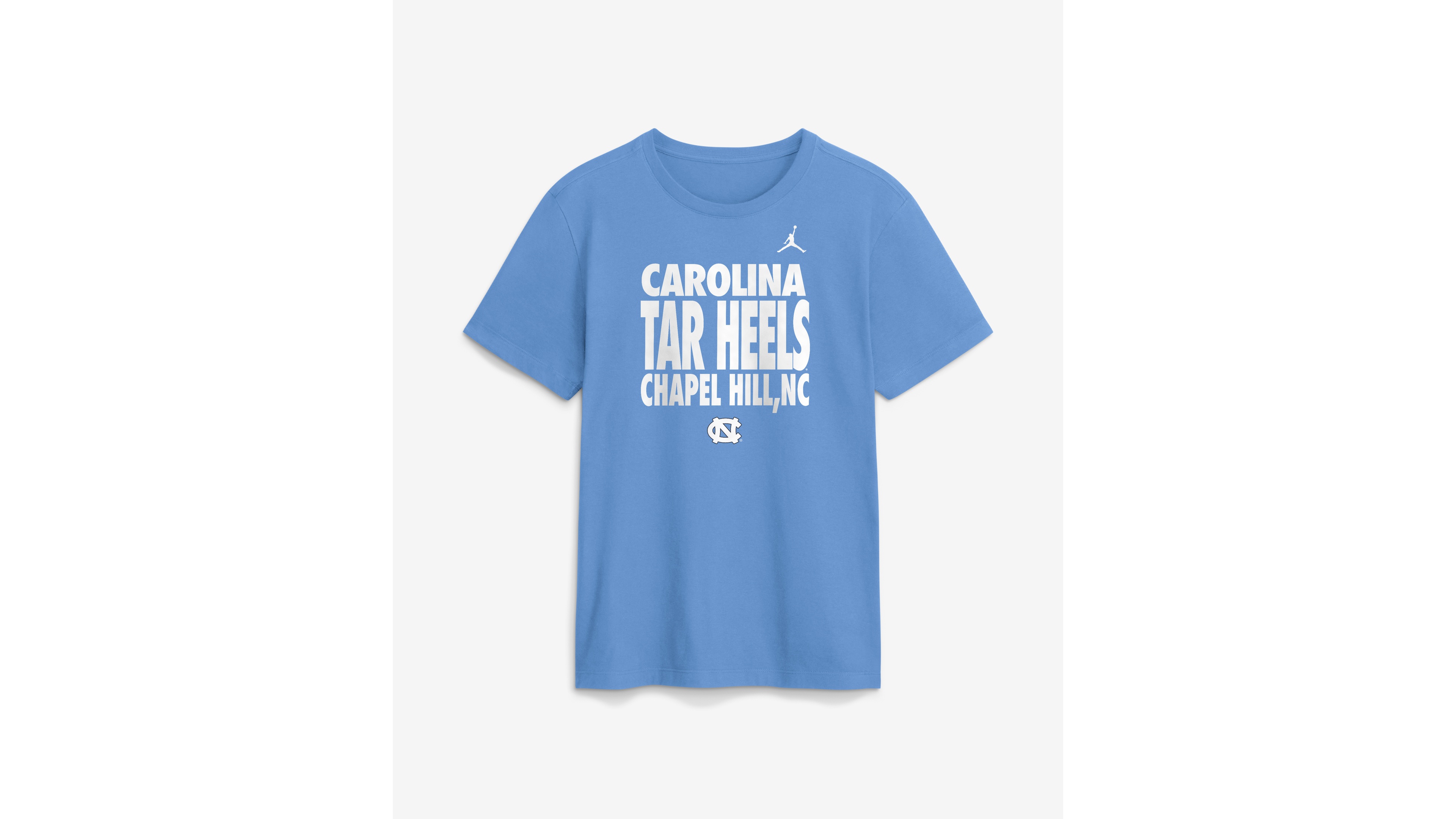 Jordan Men's Carolina Blue North Tar Heels 2026 Sideline Dri-fit Slogan T-Shirt