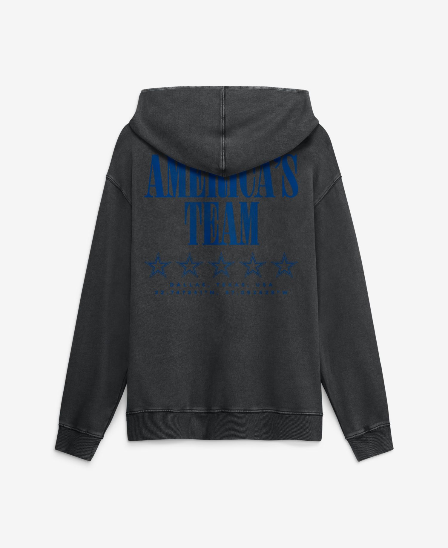 Men's Black Dallas Cowboys Relaxed Intense Rivalry French Terry Hoodie