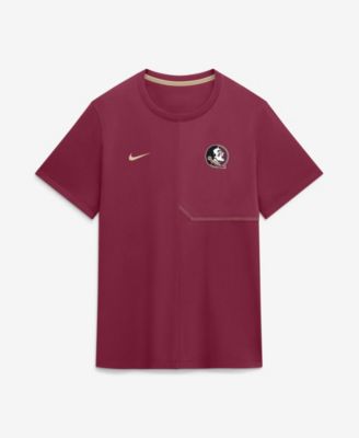 Men's Garnet Florida State Seminoles 2026 Sideline UV Dri-FIT Coaches Shirt