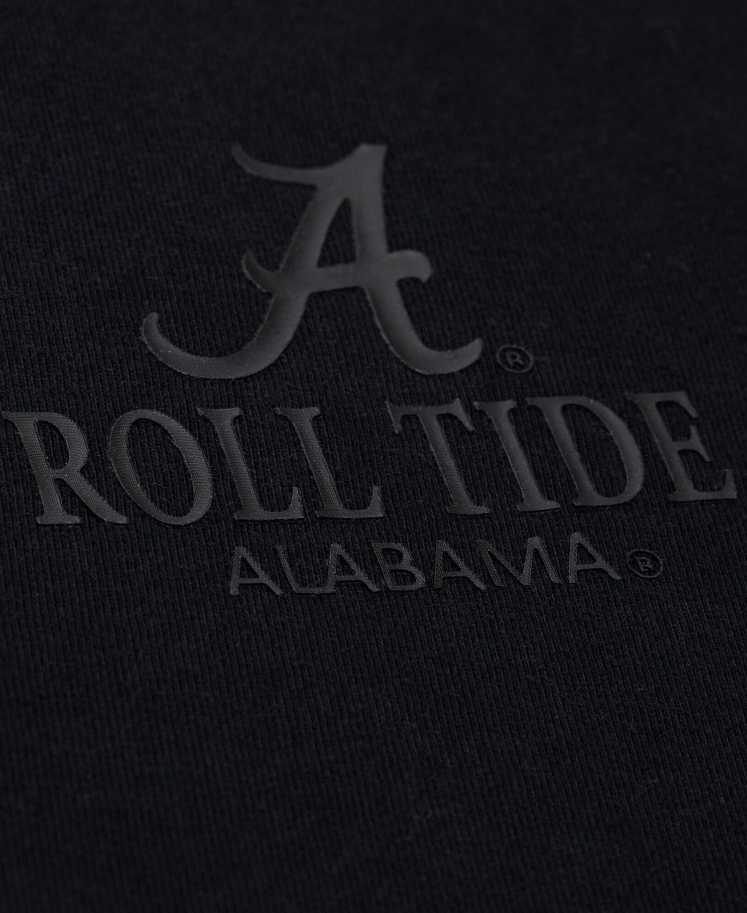 Men's Black Alabama Crimson Tide Monochrome Icon T-Shirt