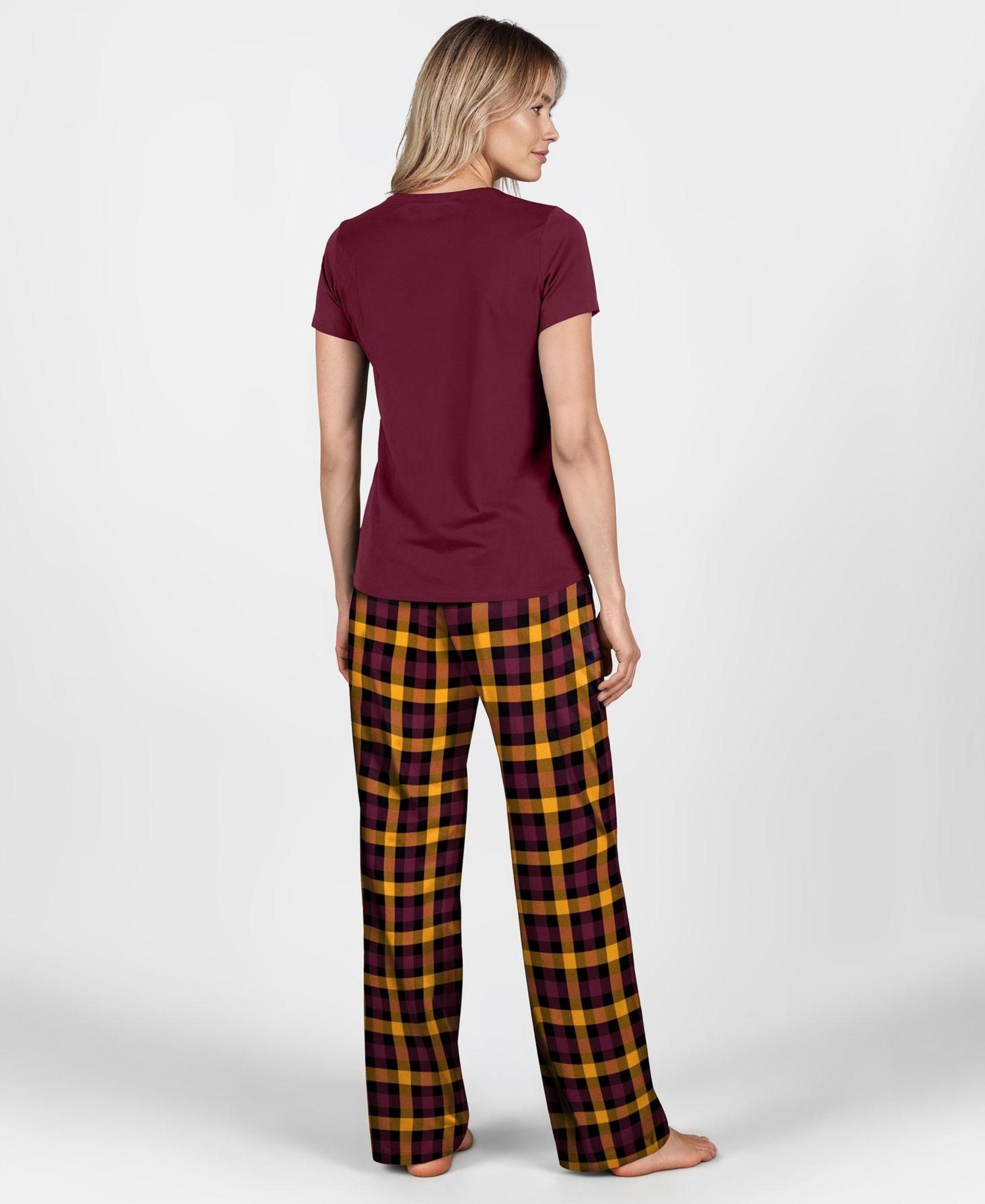 Women's Burgundy Washington Commanders Highland Sleep Set