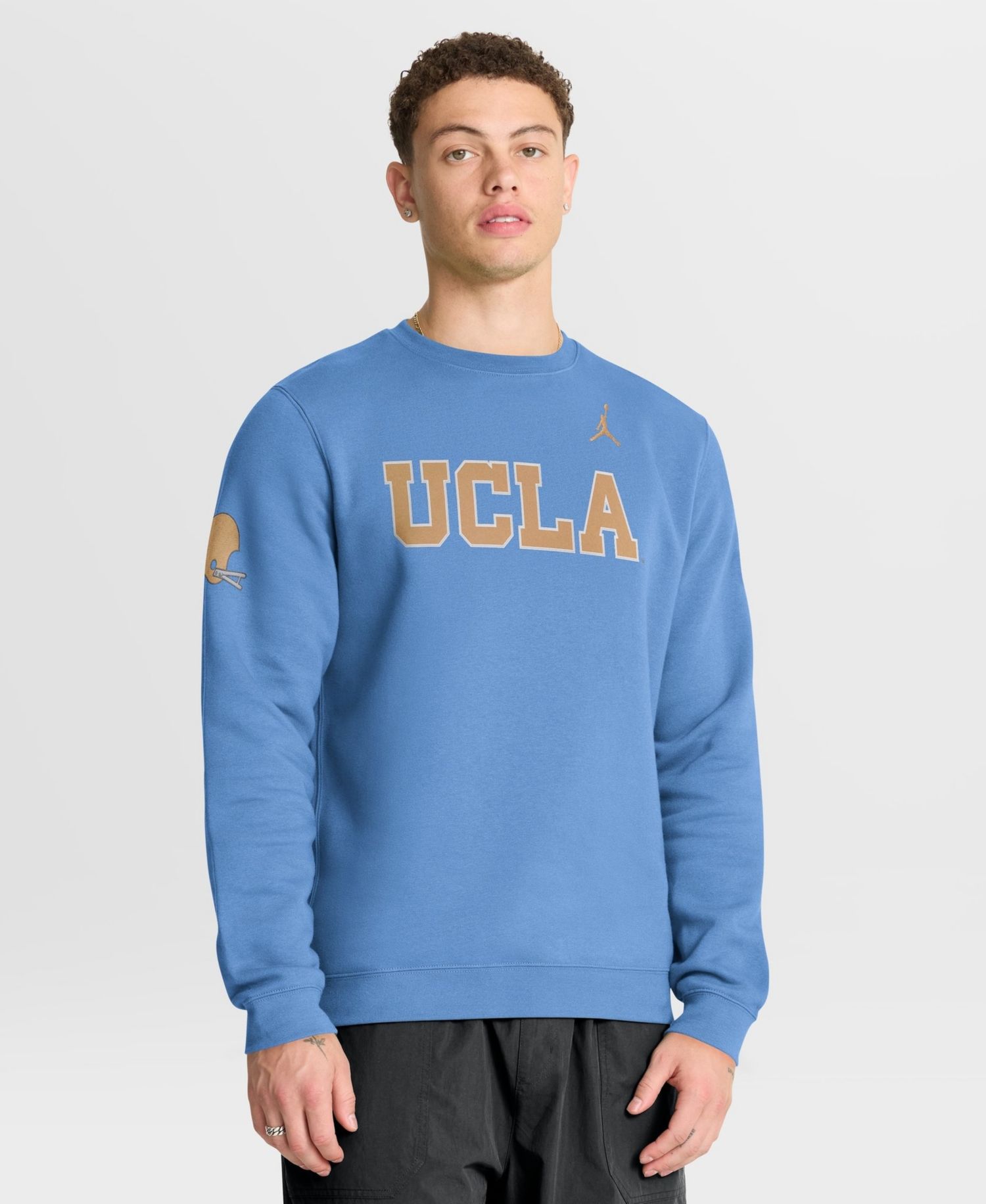 Men's Light Blue UCLA Bruins 2026 Sideline Club Sweatshirt