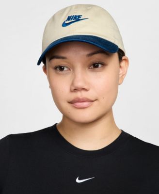 Men's and Women's Cream Futura Wash Club Adjustable Hat
