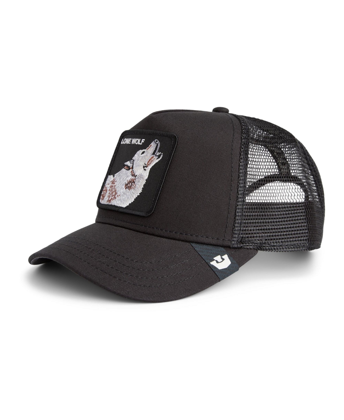 Goorin Bros. Men's Black Goorin Bros The Lone Wolf Adjustable Trucker Hat
