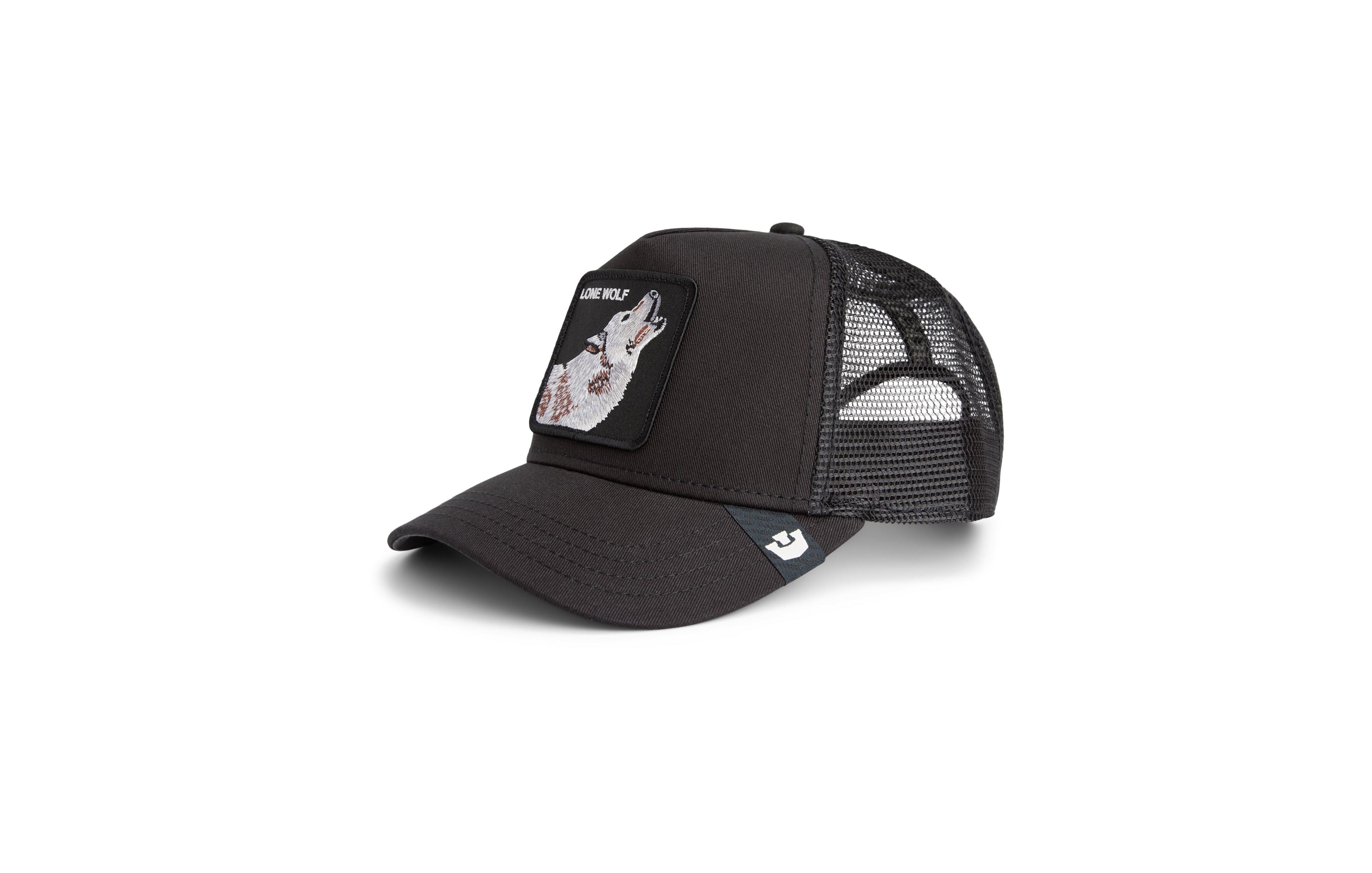 Goorin Bros. Men's Black Goorin Bros The Lone Wolf Adjustable Trucker Hat