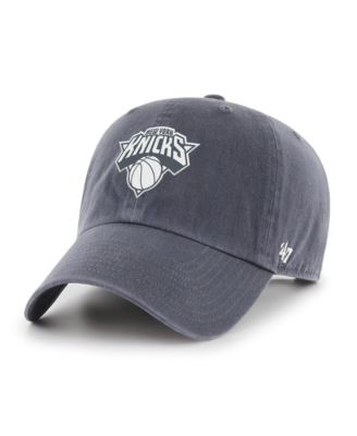 Men's and Women's '47 Navy New York Knicks Color Pack Clean Up Adjustable Hat