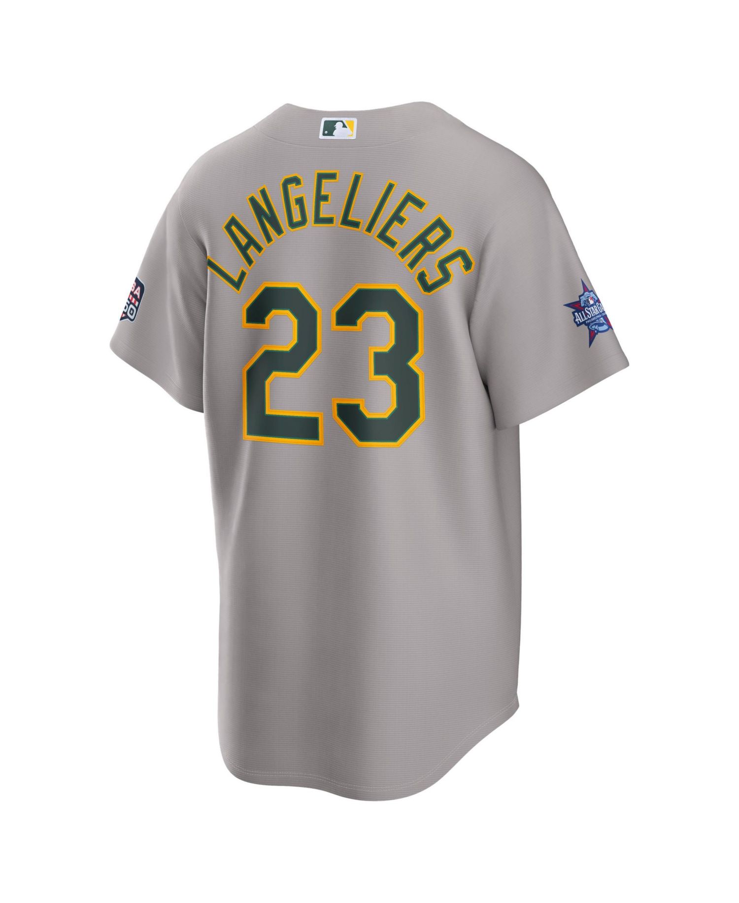 2026 All-Star Game Men's Athletics Shea Langeliers Gray Replica Jersey