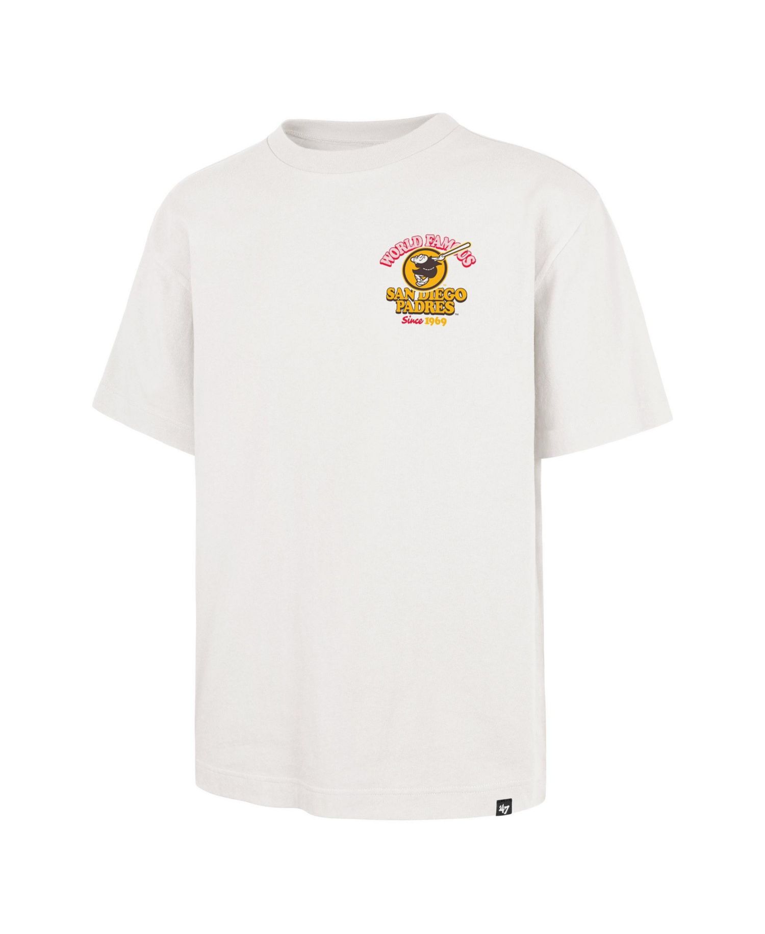 Men's '47 Cream San Diego Padres Glizzy T-Shirt