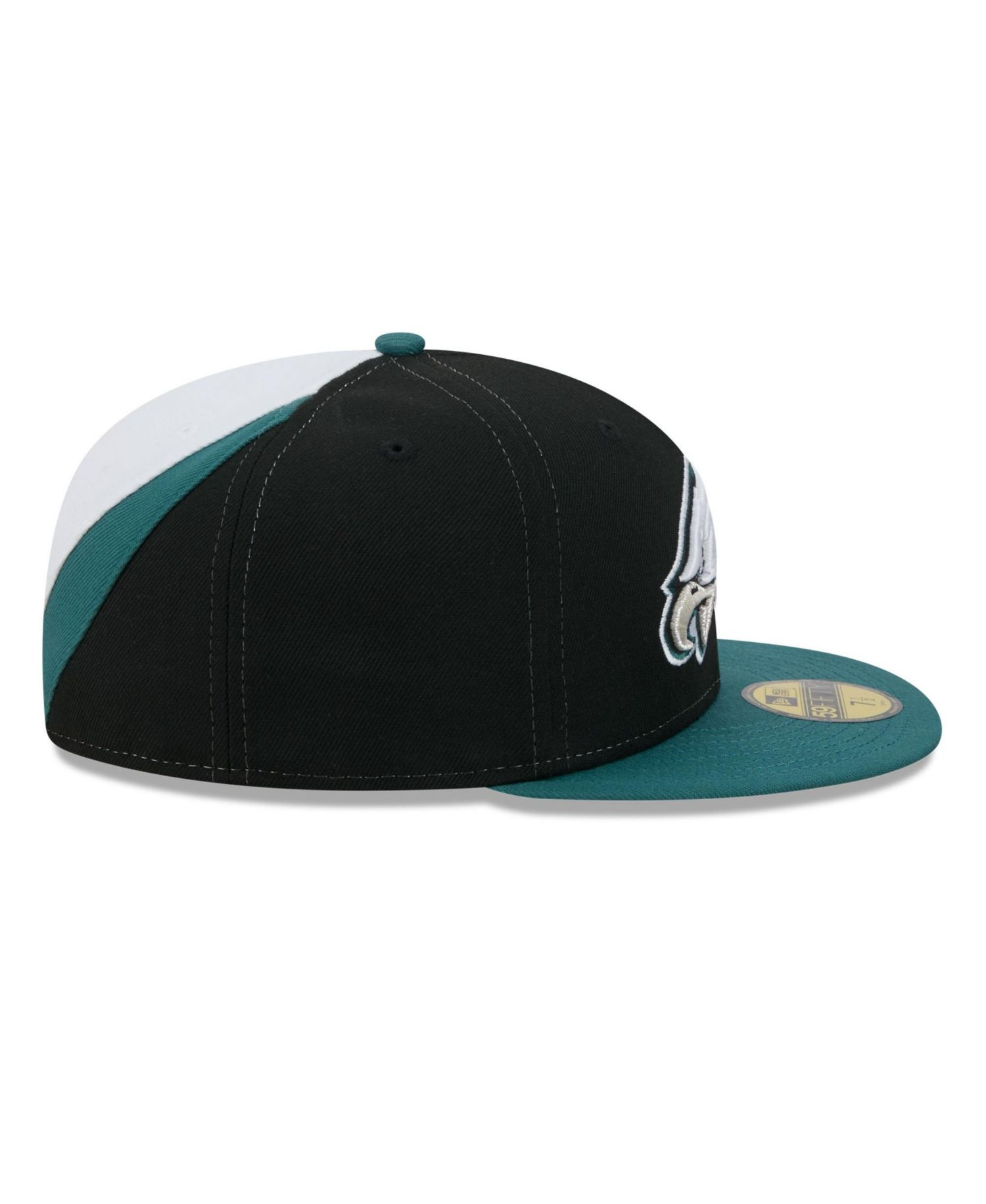 Men's Black/Midnight Green Philadelphia Eagles Shock 59FIFTY Fitted Hat