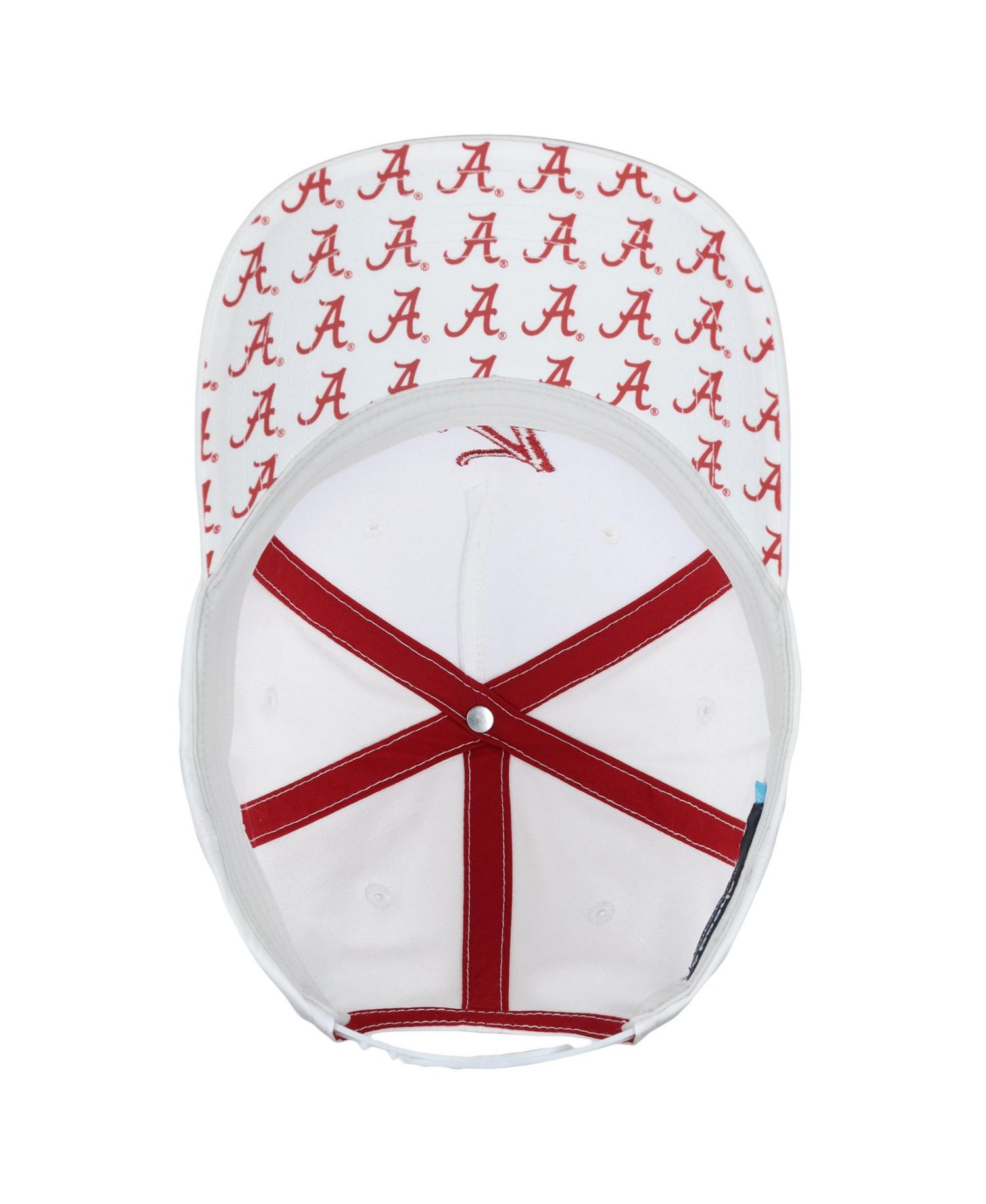 Men's and Women's White Alabama Crimson Tide The Sideline Adjustable Hat