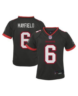 Toddler Baker Mayfield Pewter Tampa Bay Buccaneers Alternate Game Jersey