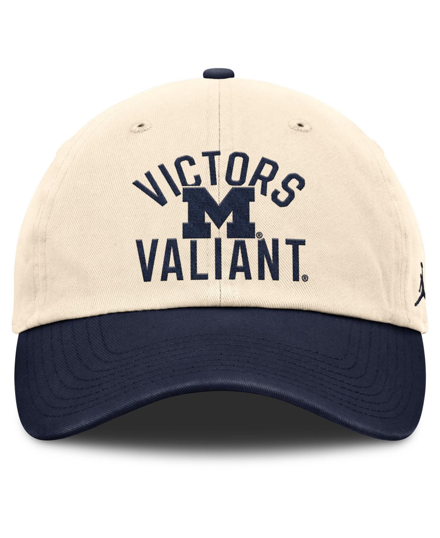 Кепка Jordan Natural Michigan Wolverines 2026 Primetime Natural 2-Tone Club Adjustable Hat — фото 2