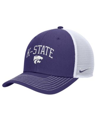 Men's Purple Kansas State Wildcats Rise Adjustable Trucker Hat