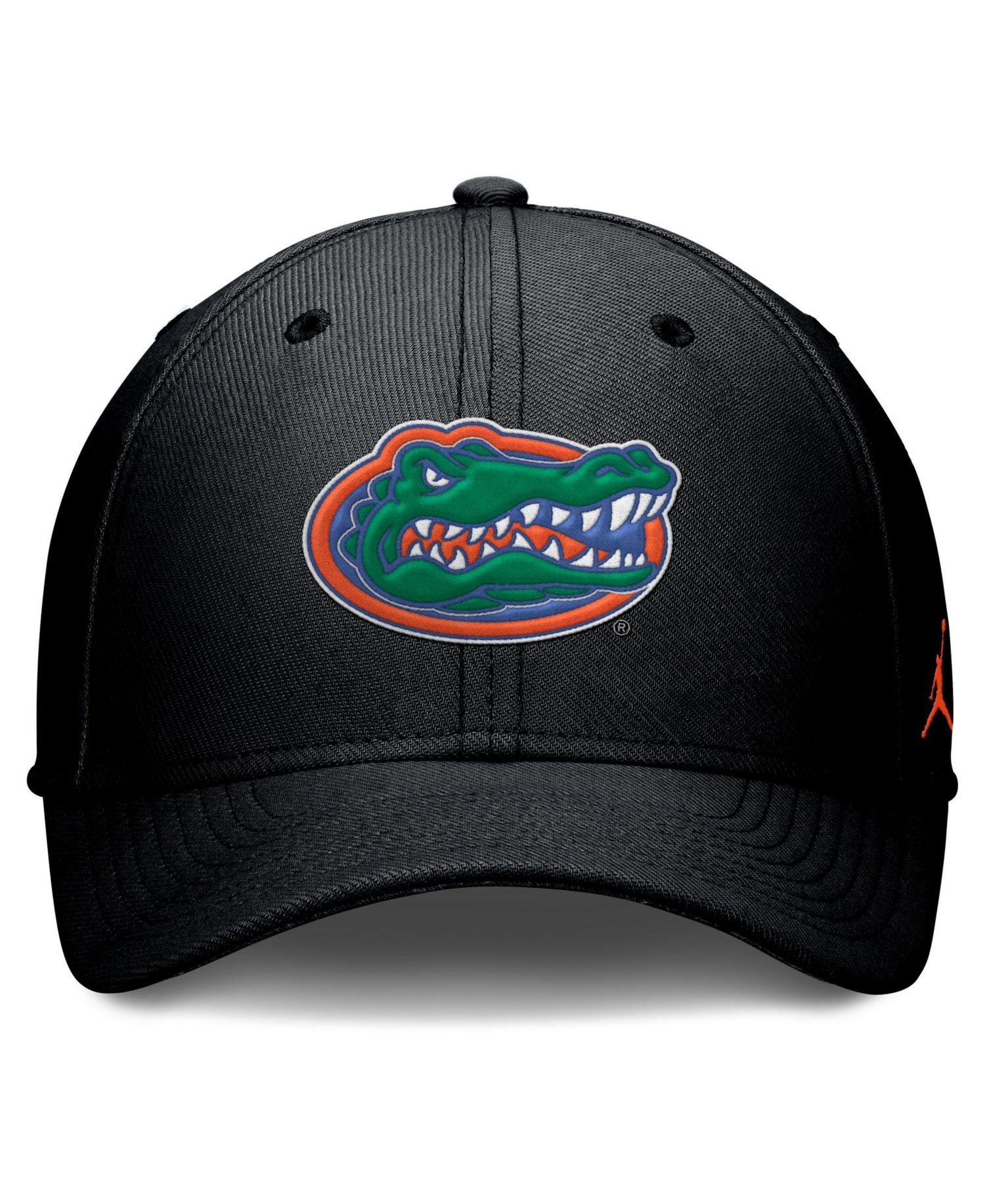 Men's Black Florida Gators Rise SwooshFlex Dri-FIT Hat