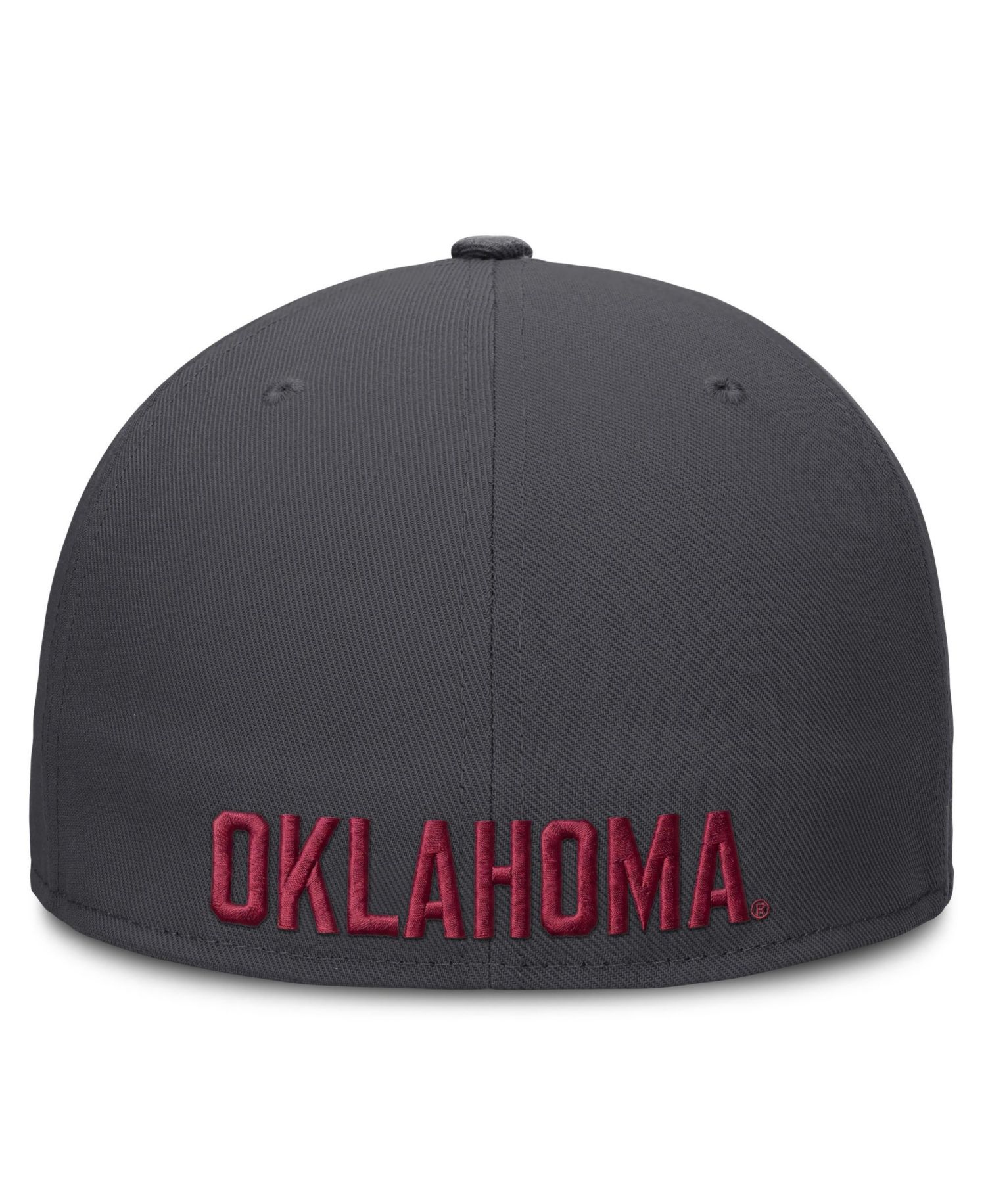 Men's Anthracite Oklahoma Sooners Pro Dri-FIT Fitted Hat