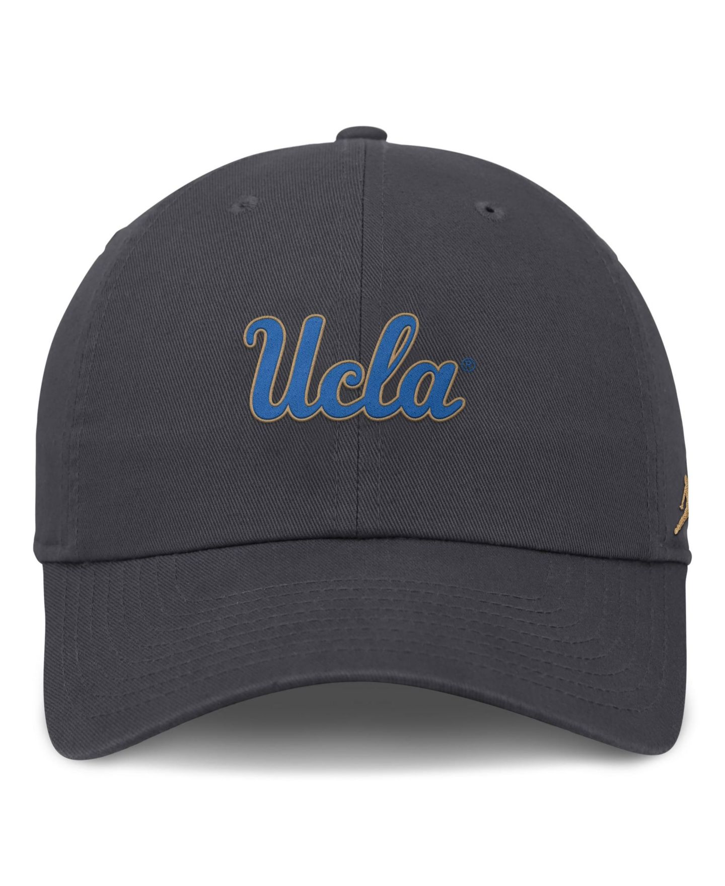 Мужская кепка Jordan Anthracite Ucla Bruins Club Dri-FIT Adjustable Hat — фото 3